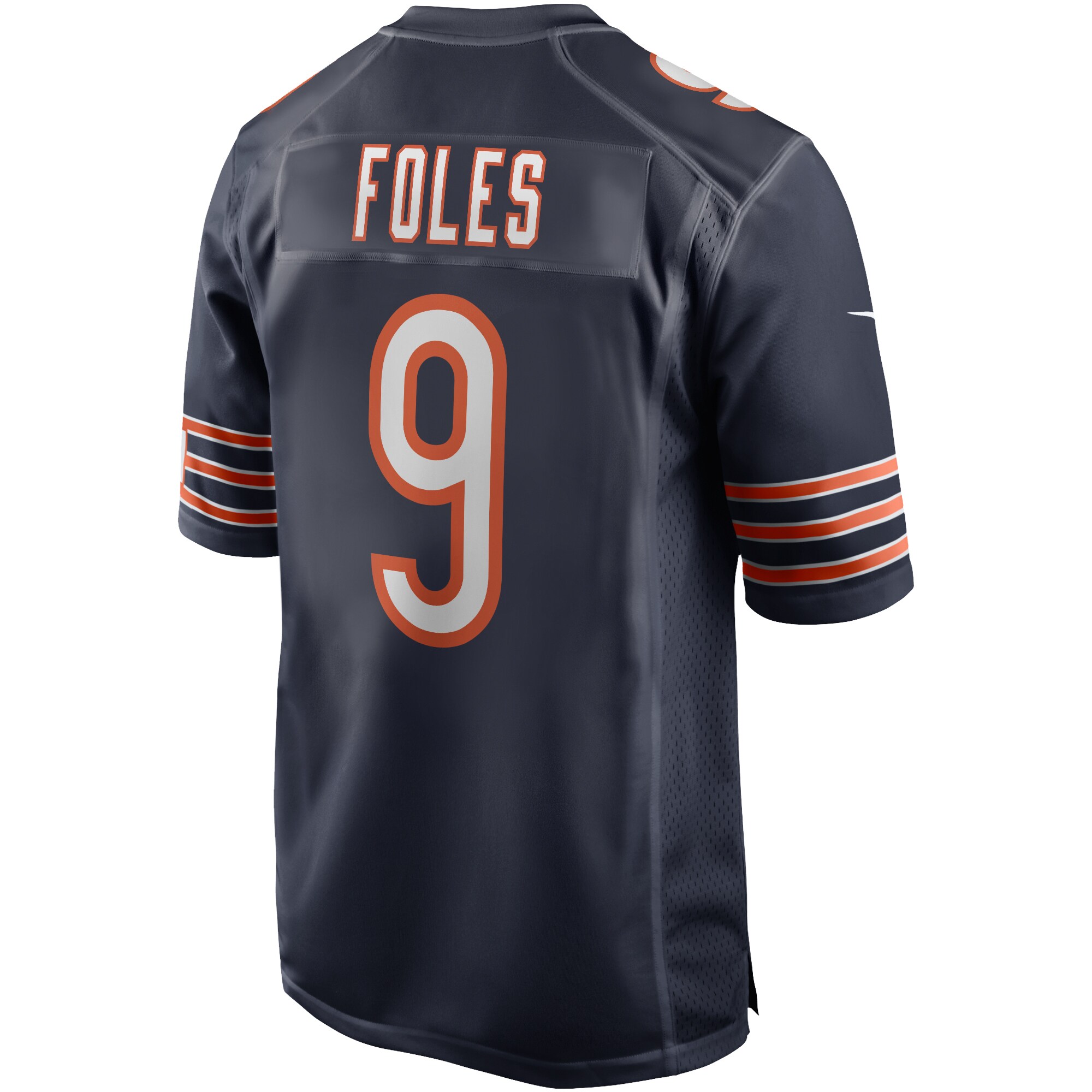 Nick Foles Chicago Bears Nike Game Player Jersey - Navy - vstockx