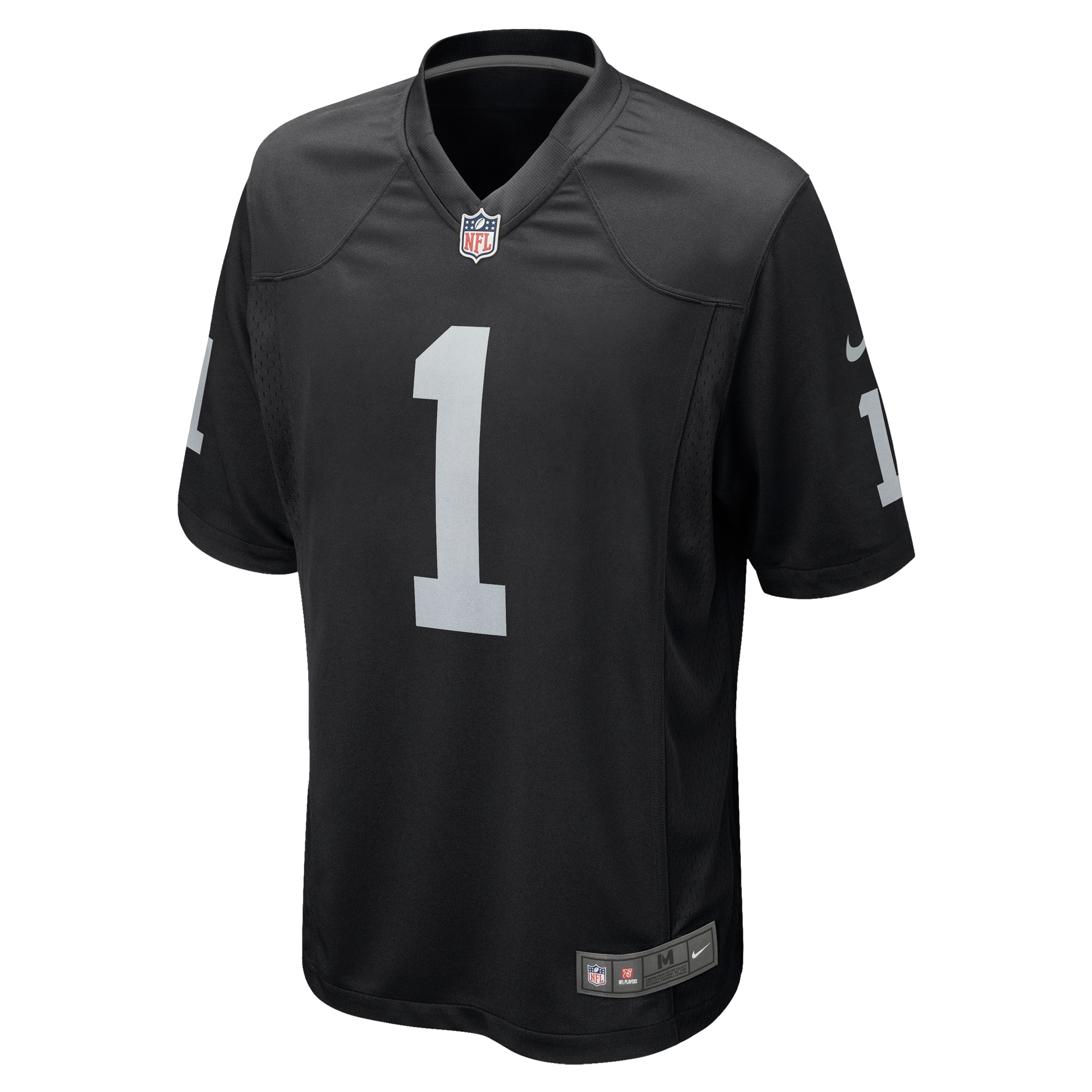 Number 1 Dad Las Vegas Raiders Nike Game Jersey - Black - vstockx