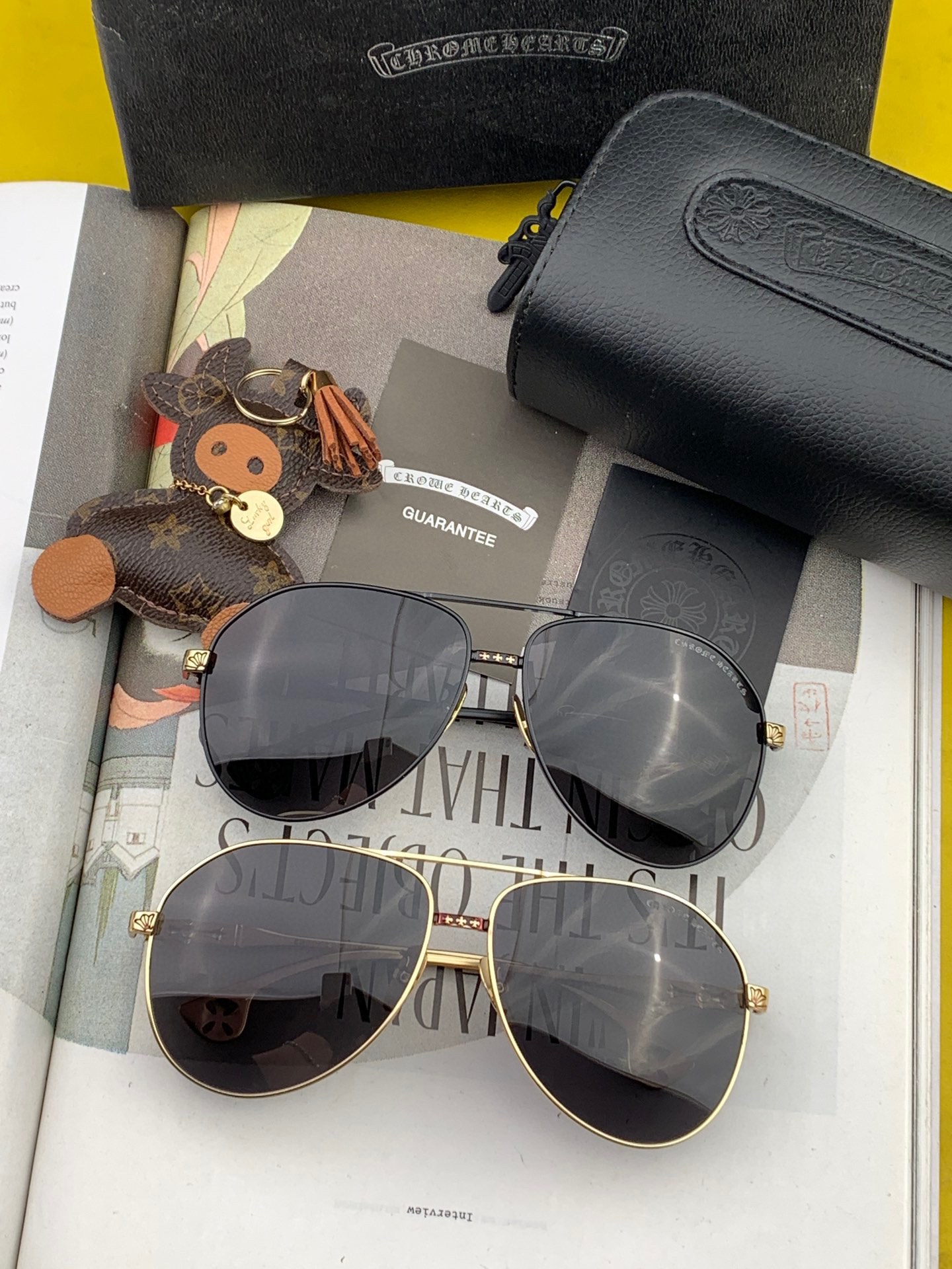 sunglasses Chrome Hearts KLX948 - vstockx