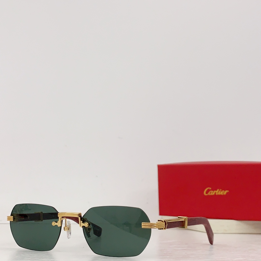 Sunglasses Cartier CT0362S size��55-21-145 - vstockx
