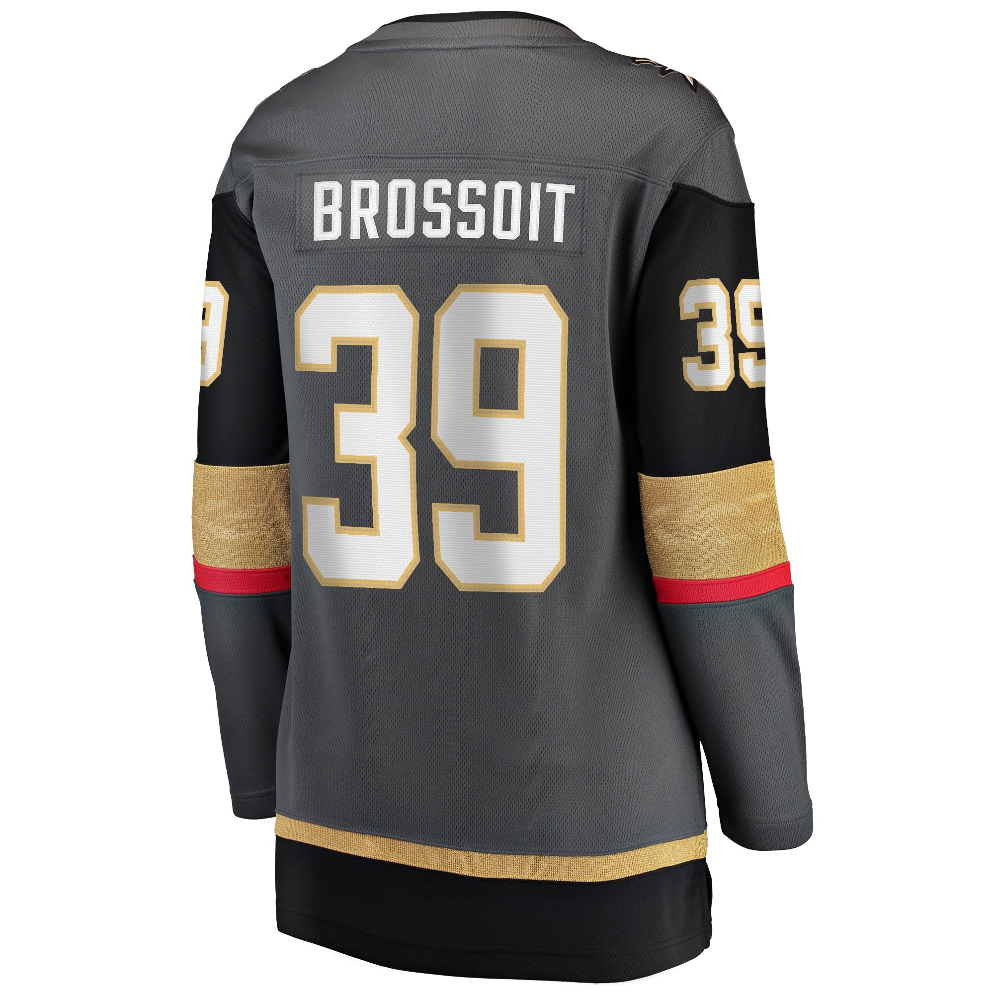 Women's Fanatics Branded Laurent Brossoit Gray Vegas Golden Knights Home Breakaway Player Jersey - vstockx