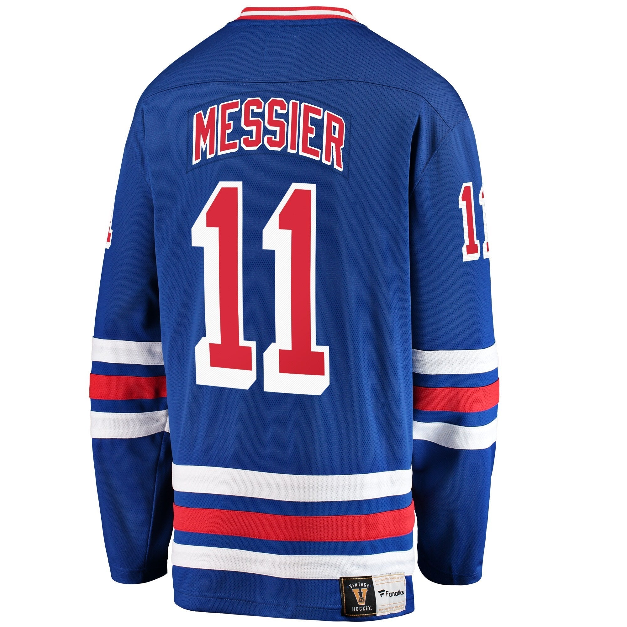 Men's Fanatics Branded Mark Messier Blue New York Rangers Premier Breakaway Retired Player Jersey - vstockx