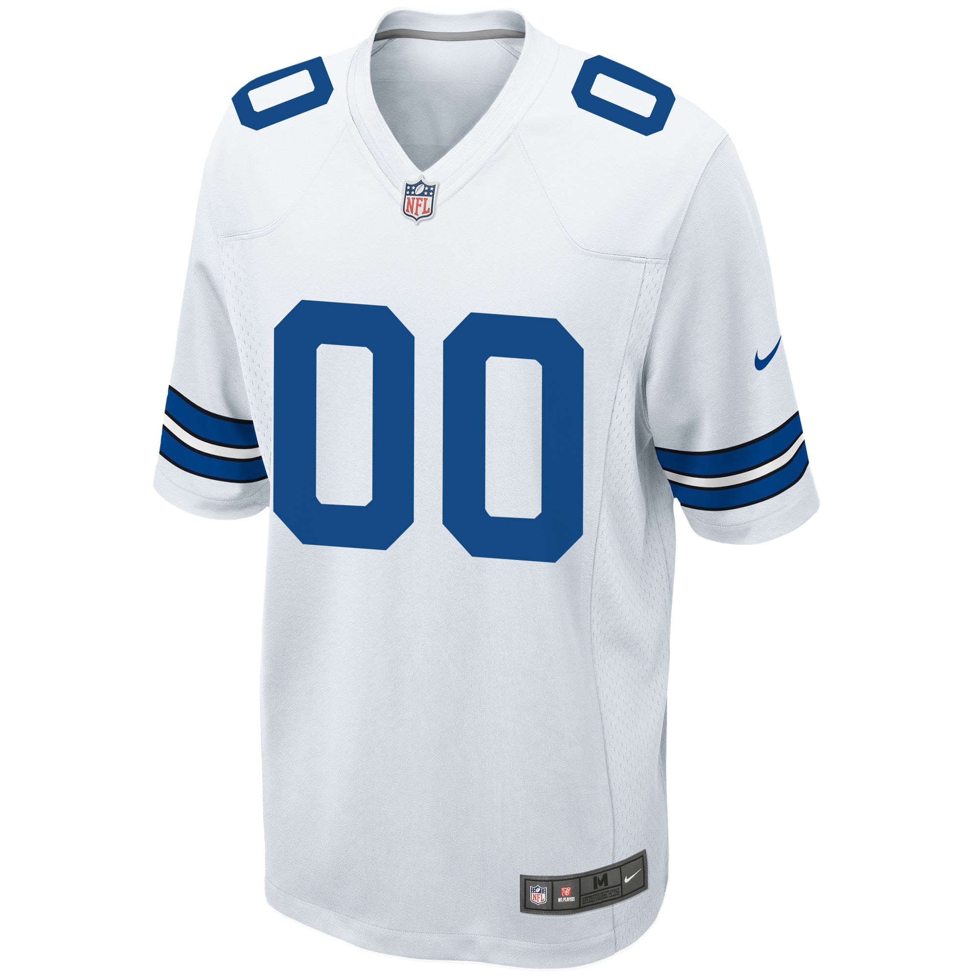 Dallas Cowboys Nike Custom Game Jersey - White - vstockx