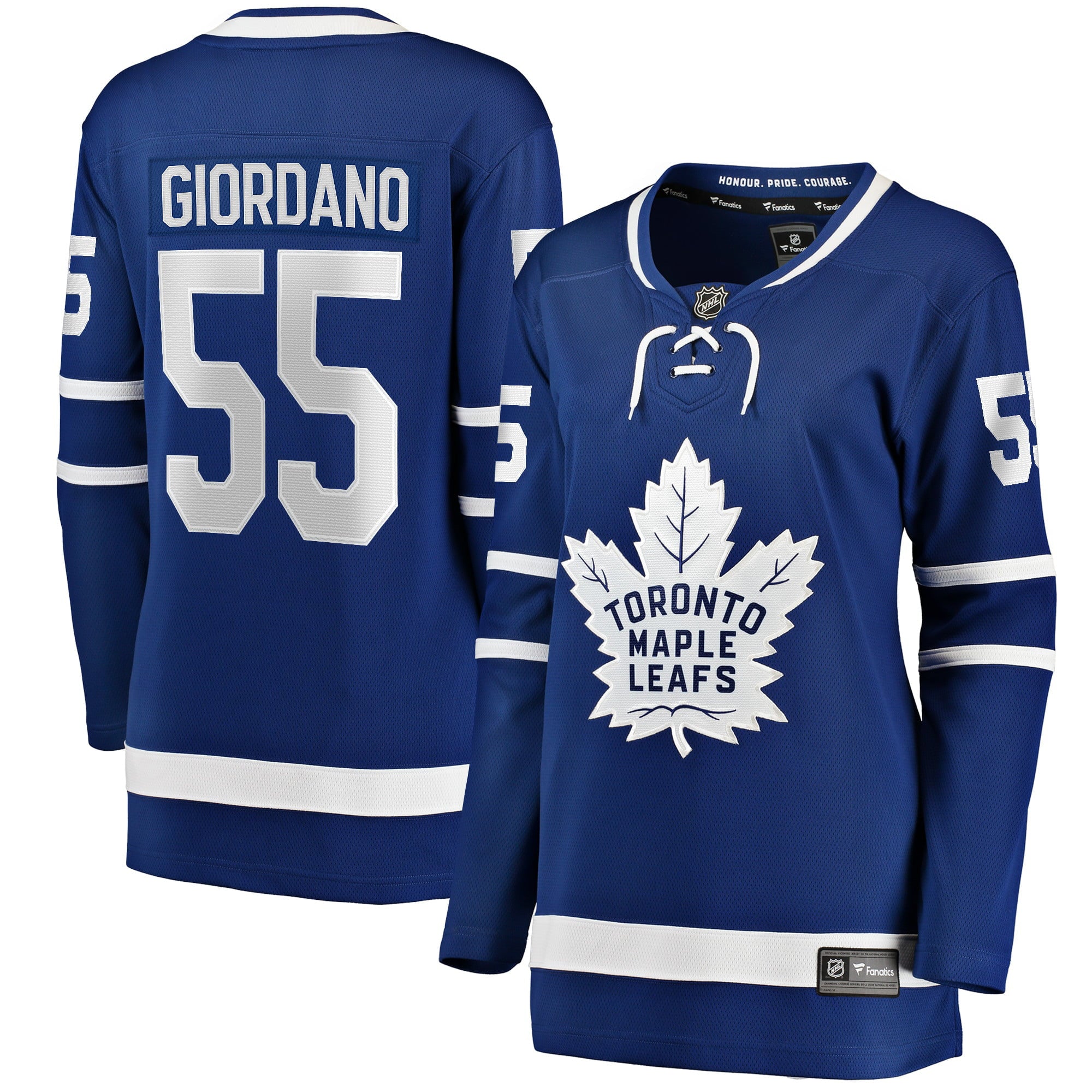 Women's Fanatics Branded Mark Giordano Blue Toronto Maple Leafs Home Breakaway Player Jersey - vstockx