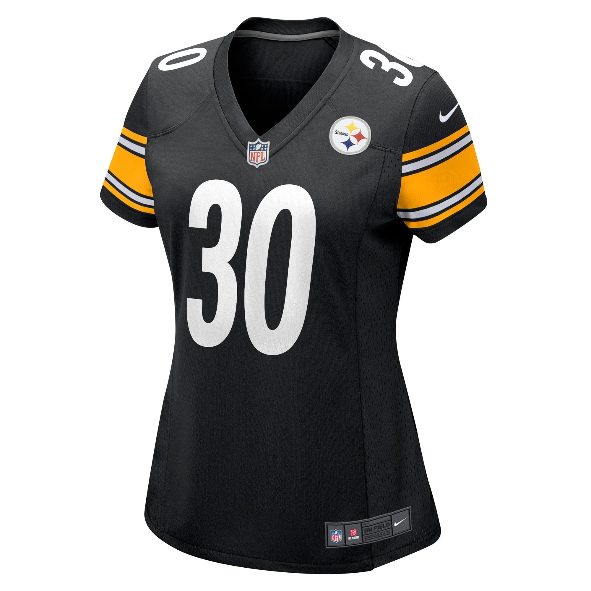 Women's Nike Carlins Platel Black Pittsburgh Steelers Game Player Jersey - vstockx