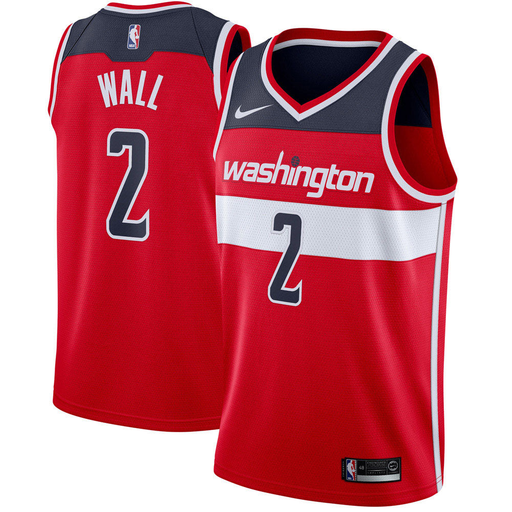 Men's Washington Wizards John Wall Icon Edition Jersey - Red - vstockx