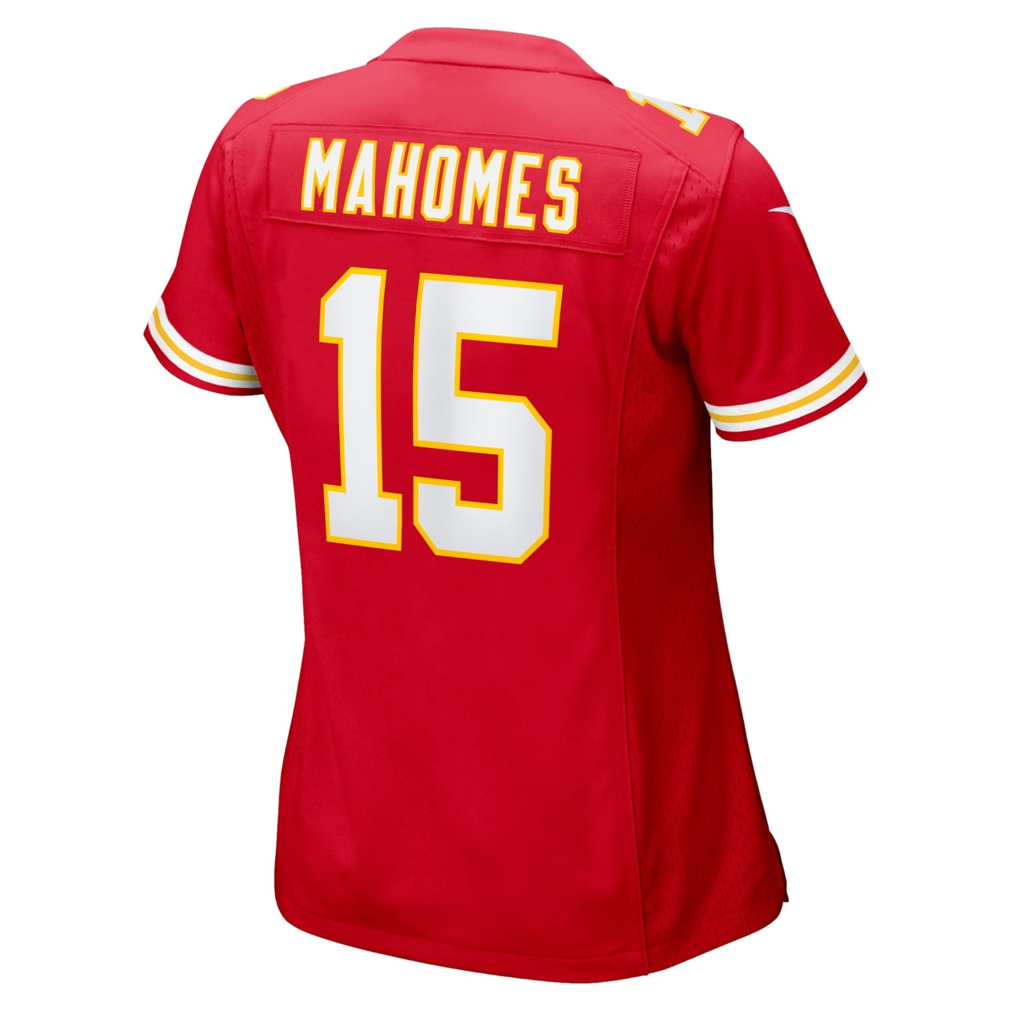 Women's Nike Patrick Mahomes Red Kansas City Chiefs Super Bowl LVII Patch Game Jersey - vstockx