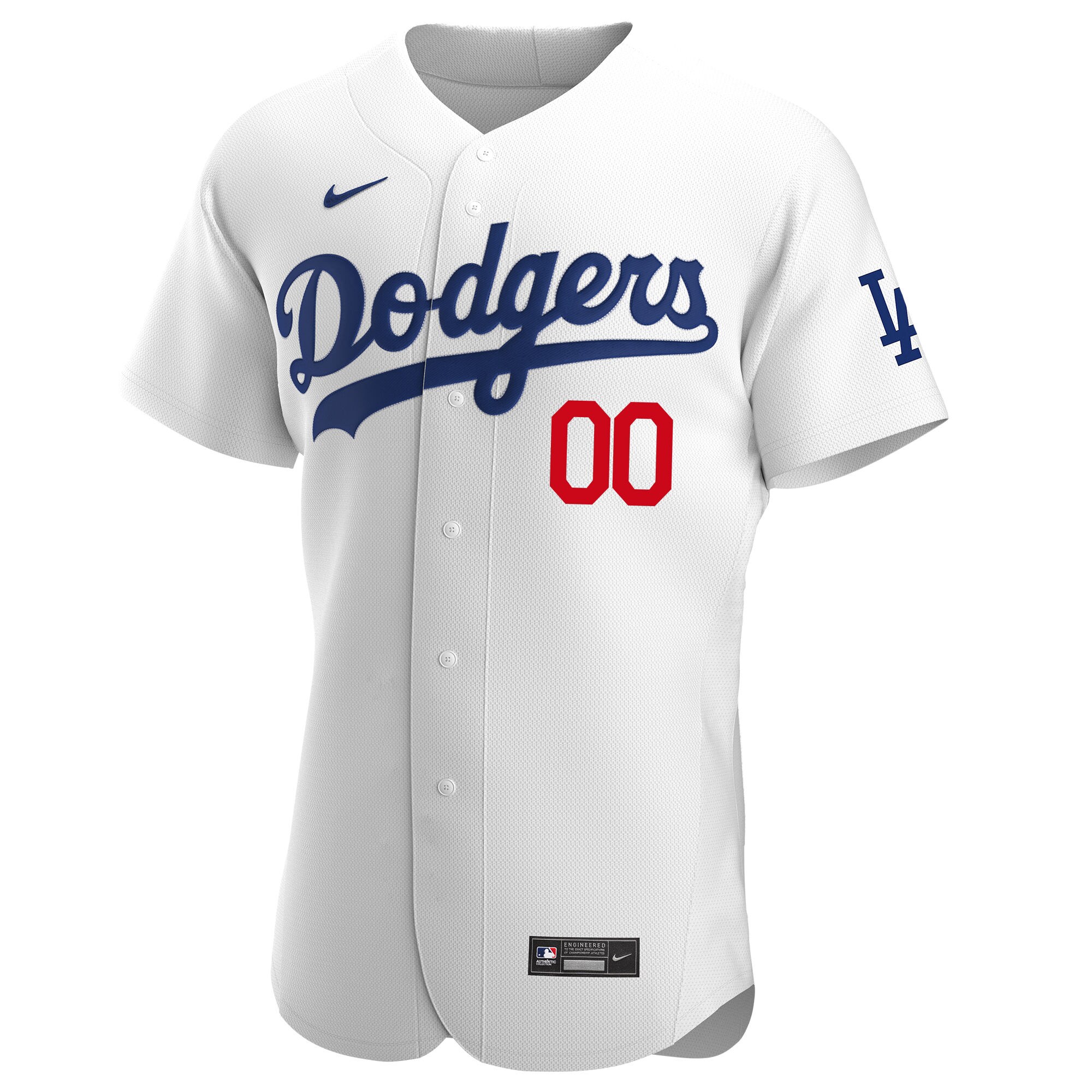 Los Angeles Dodgers Nike Home Pick-A-Player Retired Roster Authentic Jersey - White - vstockx