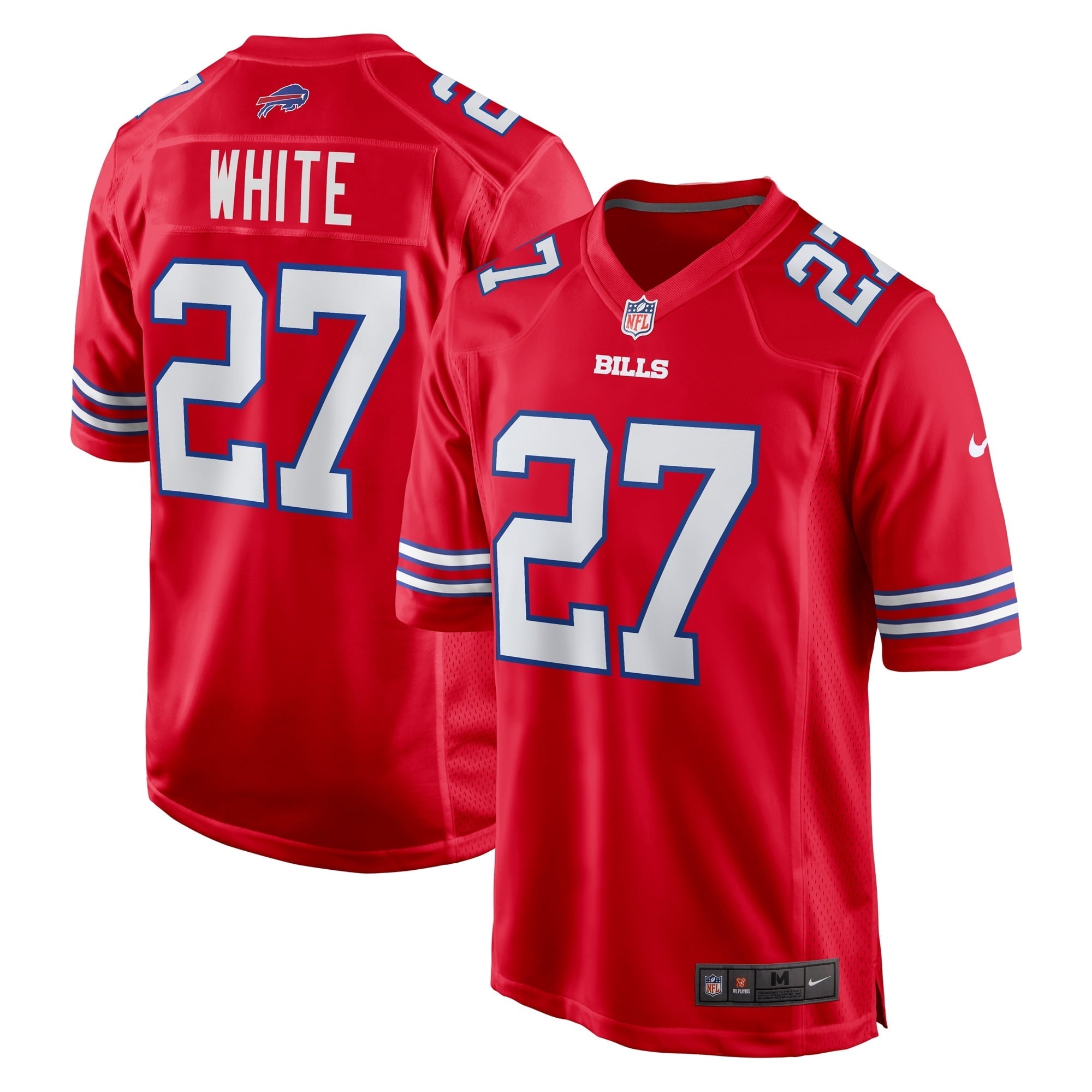 Men's Nike Tre'Davious White Red Buffalo Bills Alternate Game Jersey - vstockx