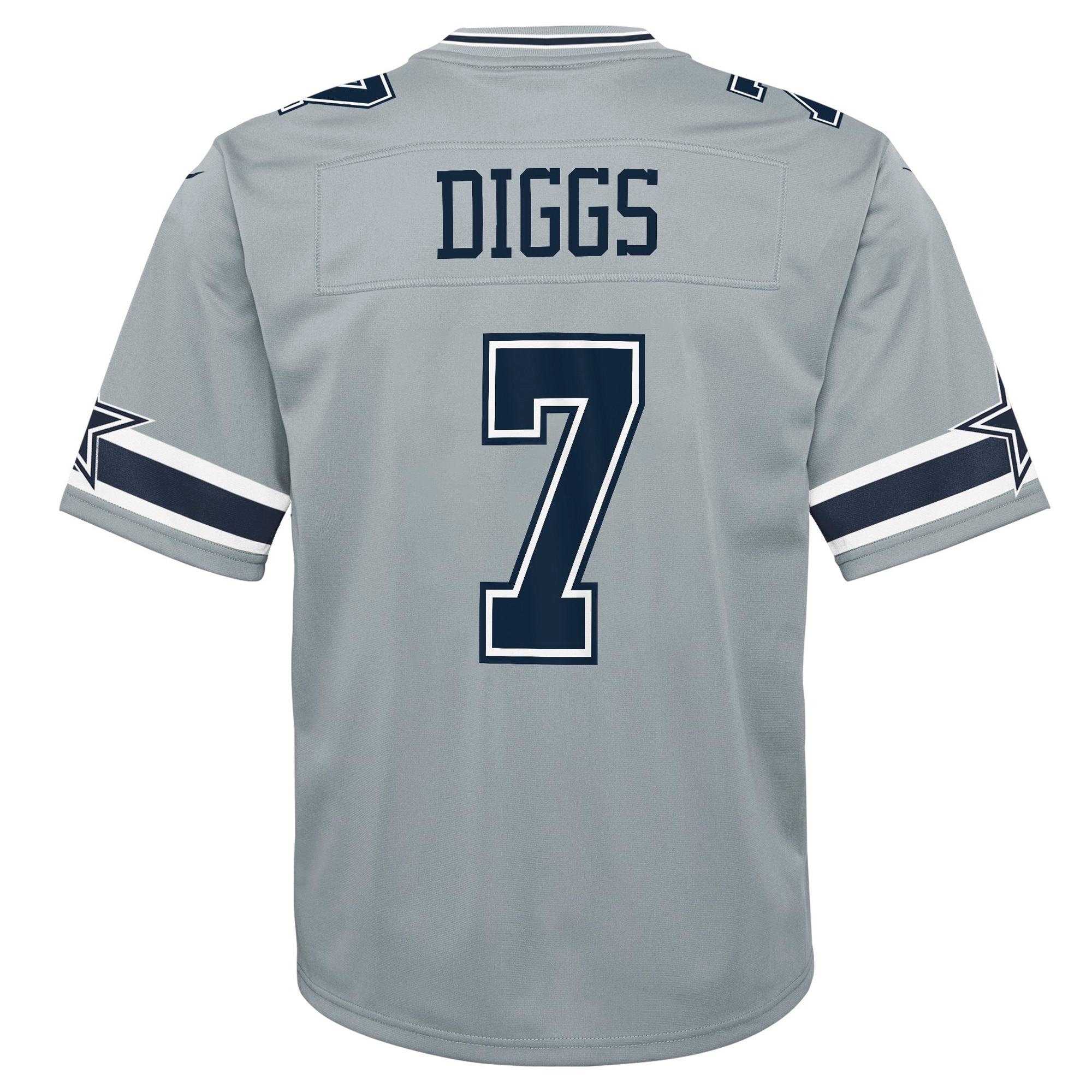 Trevon Diggs Dallas Cowboys Nike Youth Inverted Game Jersey - Silver - vstockx