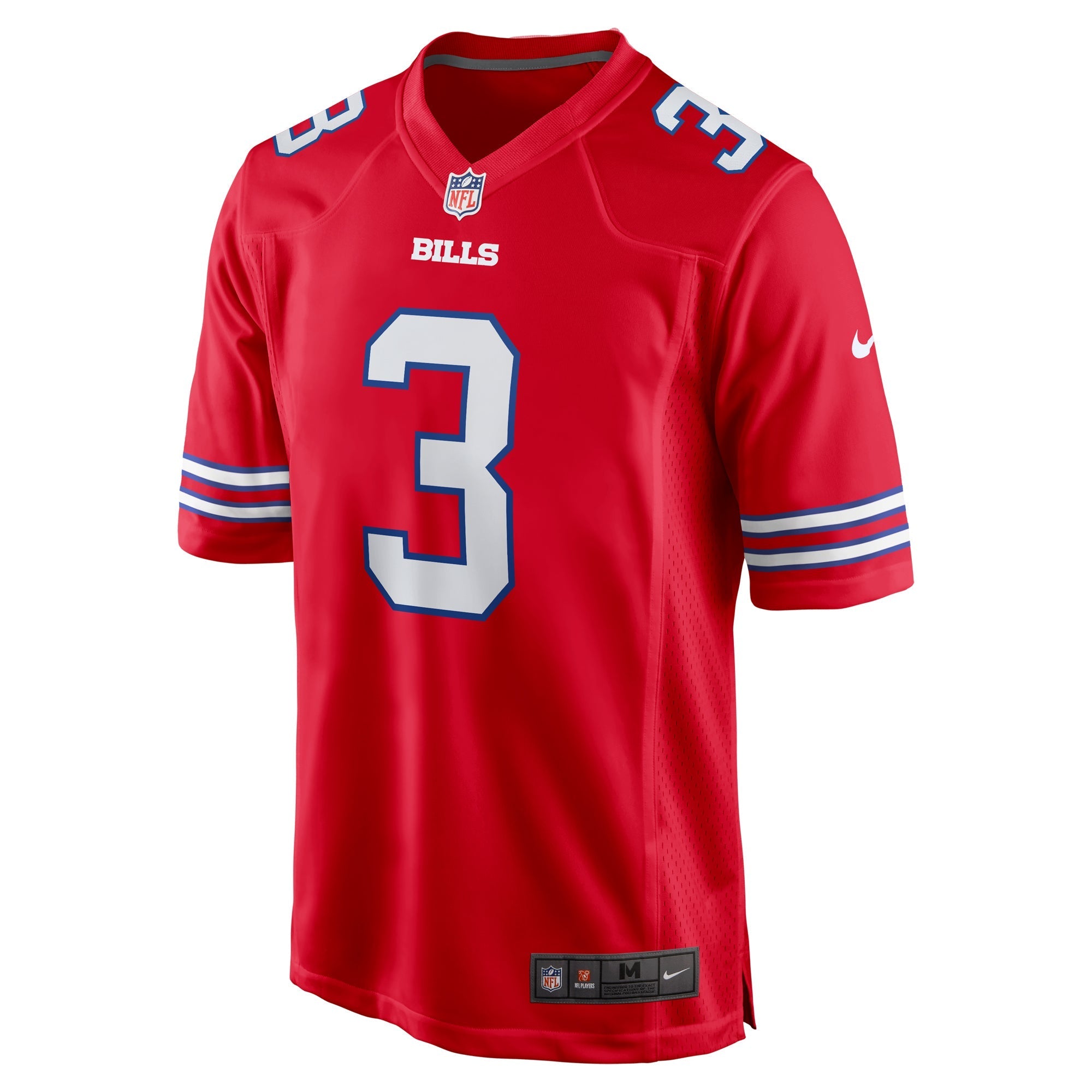 Men's Nike Damar Hamlin Red Buffalo Bills Alternate Game Jersey - vstockx