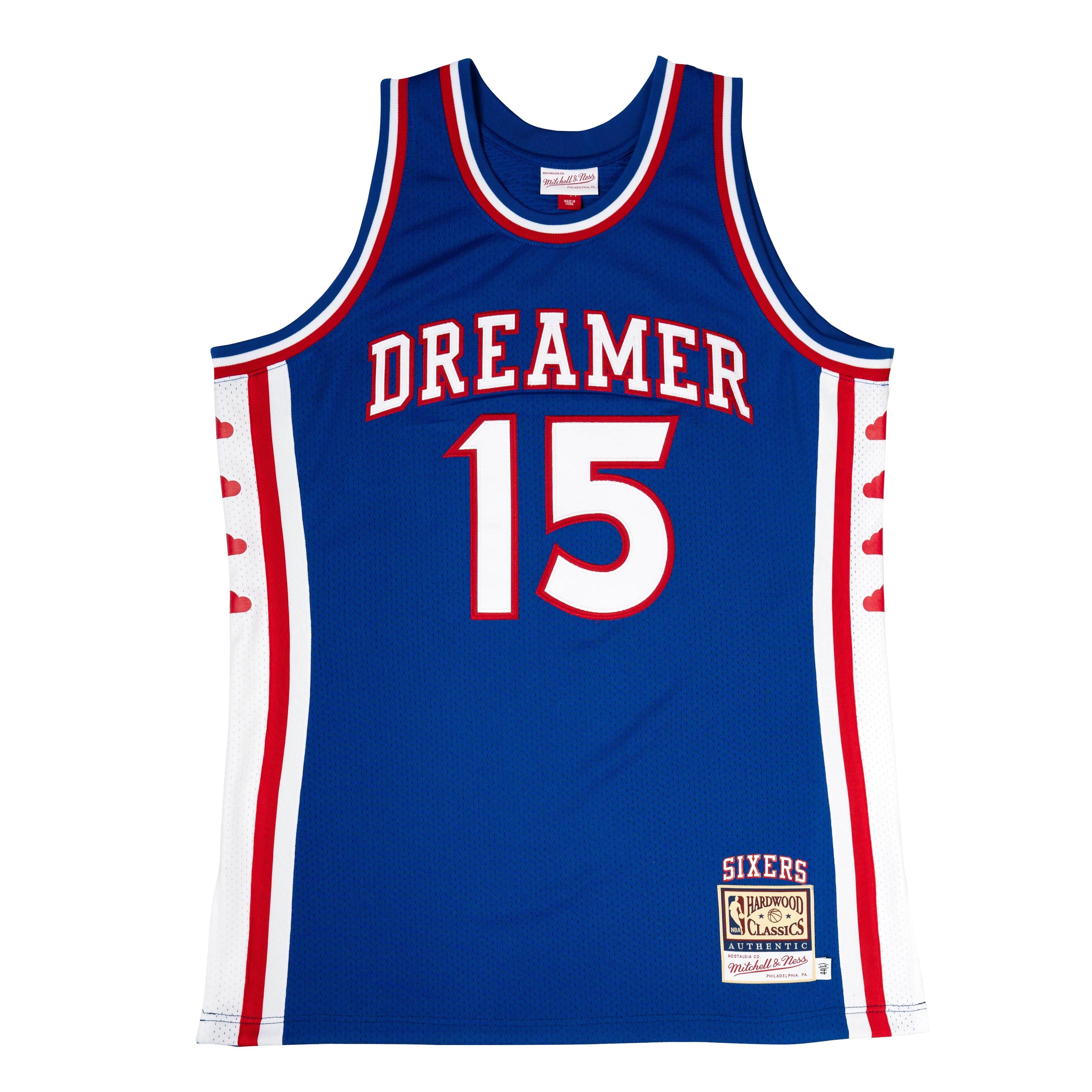 DREAMER x Mitchell & Ness Philadelphia 76ers Jersey - vstockx