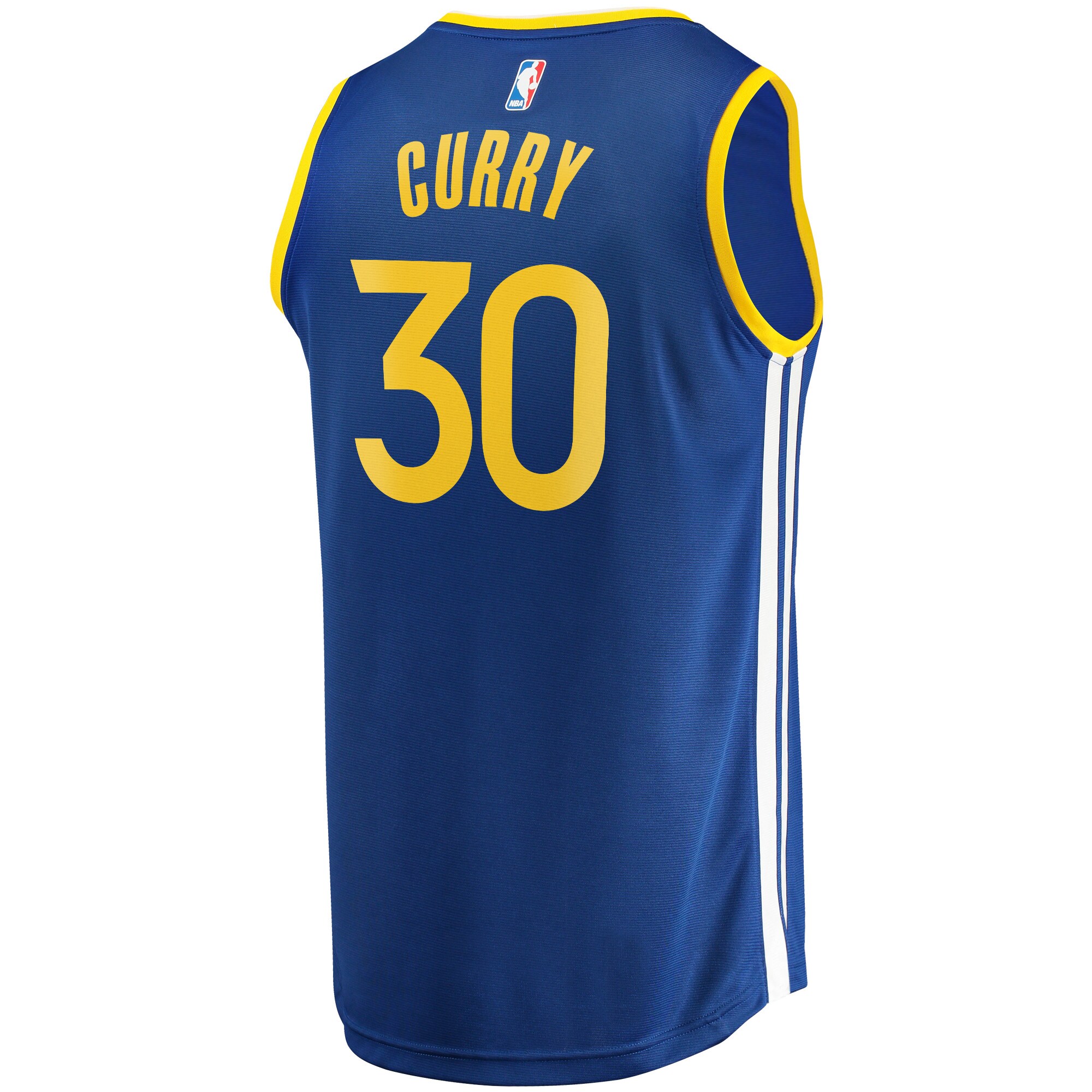 Stephen Curry Golden State Warriors Fanatics Branded Fast Break Replica Jersey - Icon Edition - Blue - vstockx