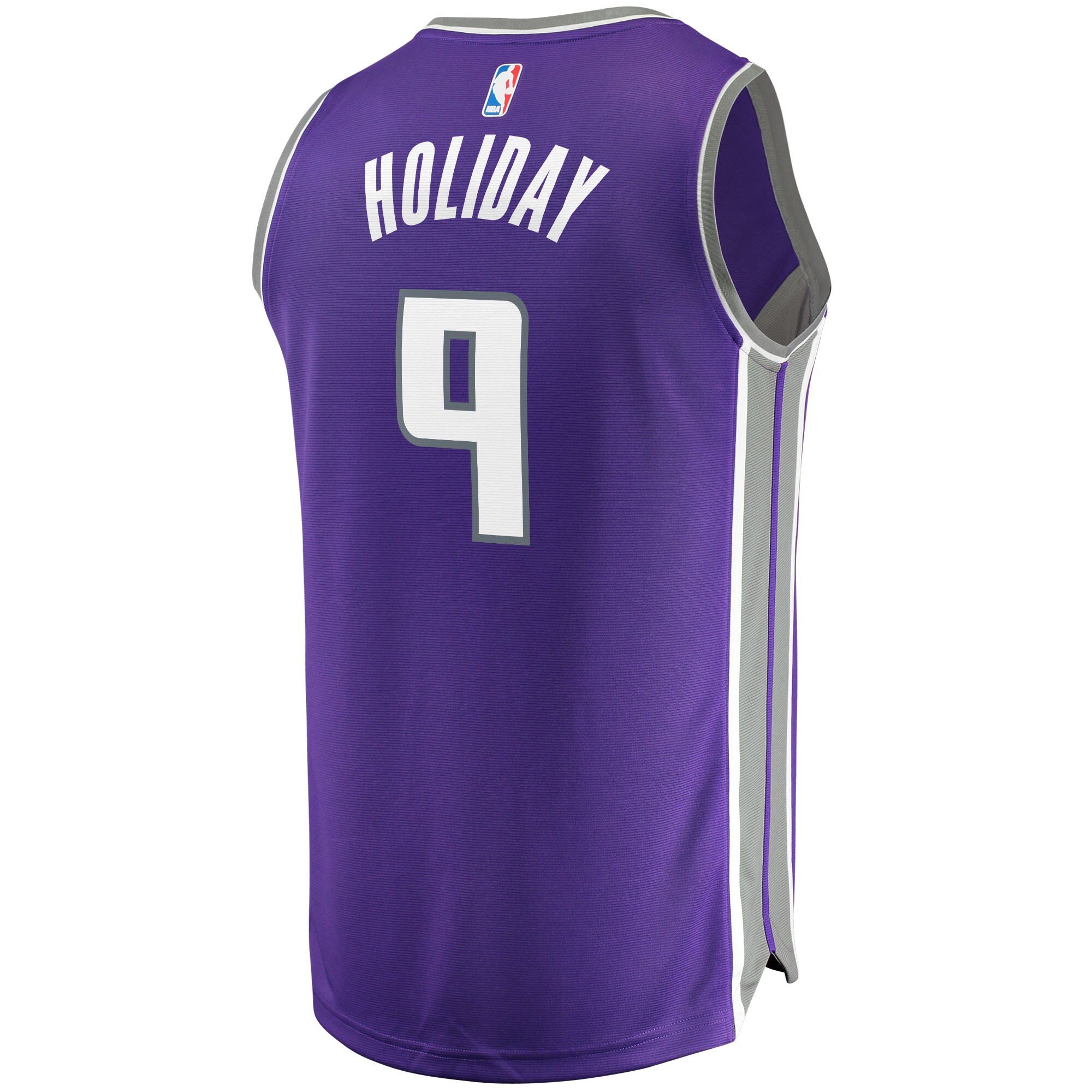 Justin Holiday Sacramento Kings Fanatics Branded 2021/22 Fast Break Replica Jersey - Icon Edition - Purple - vstockx