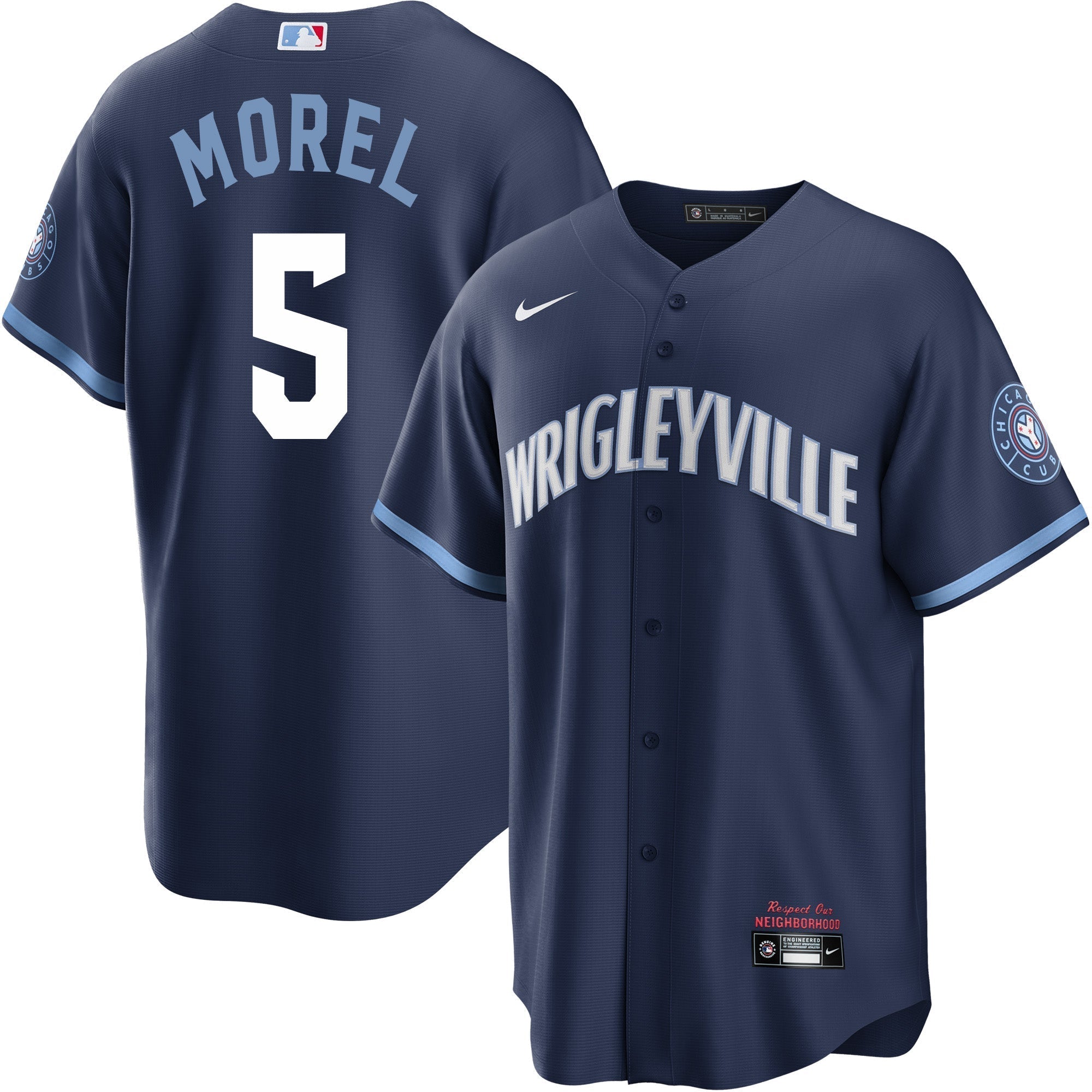Christopher Morel Chicago Cubs City Connect Wrigleyville Nike Men's Replica Jersey - vstockx