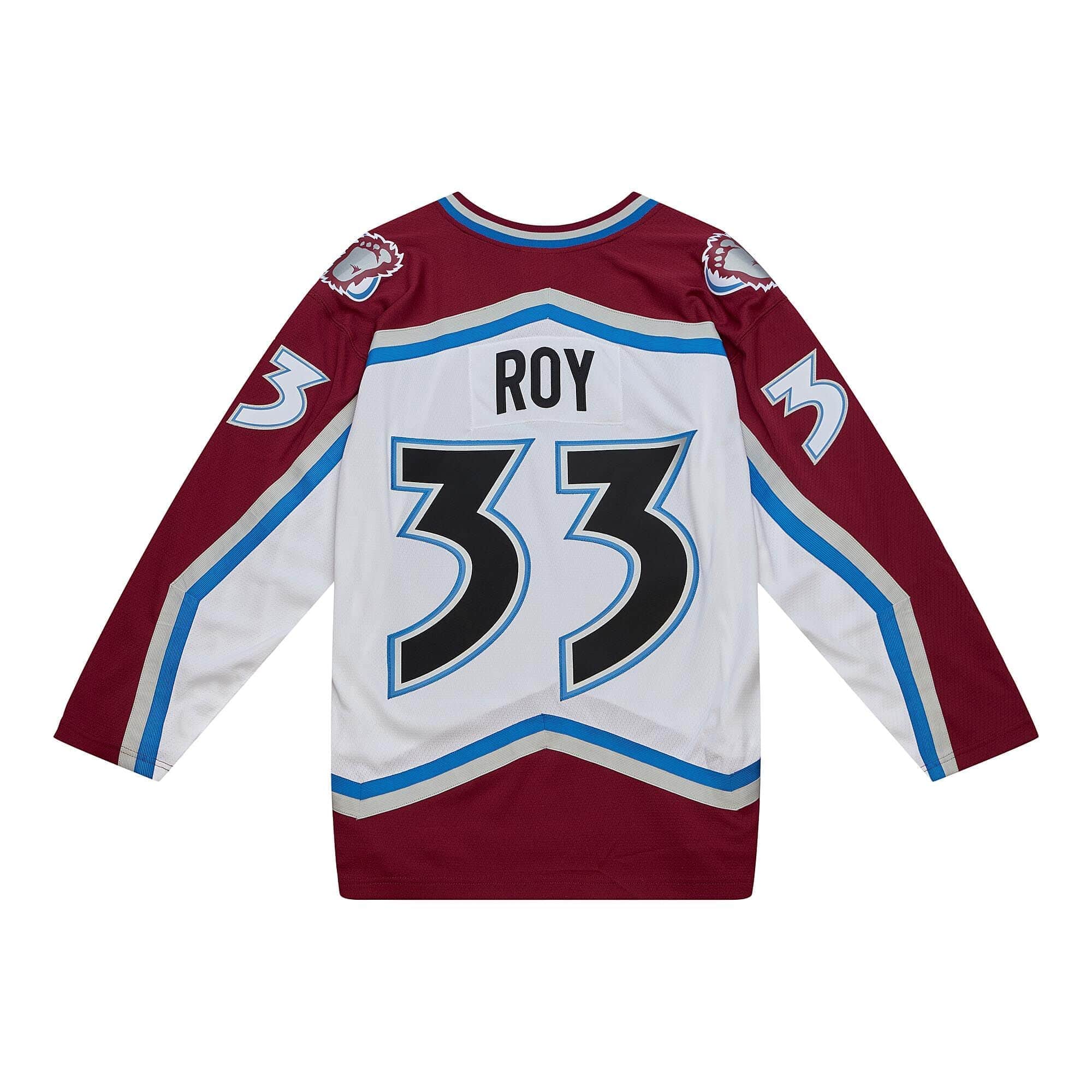 Blue Line Patrick Roy Colorado Avalanche 2000 Jersey - vstockx