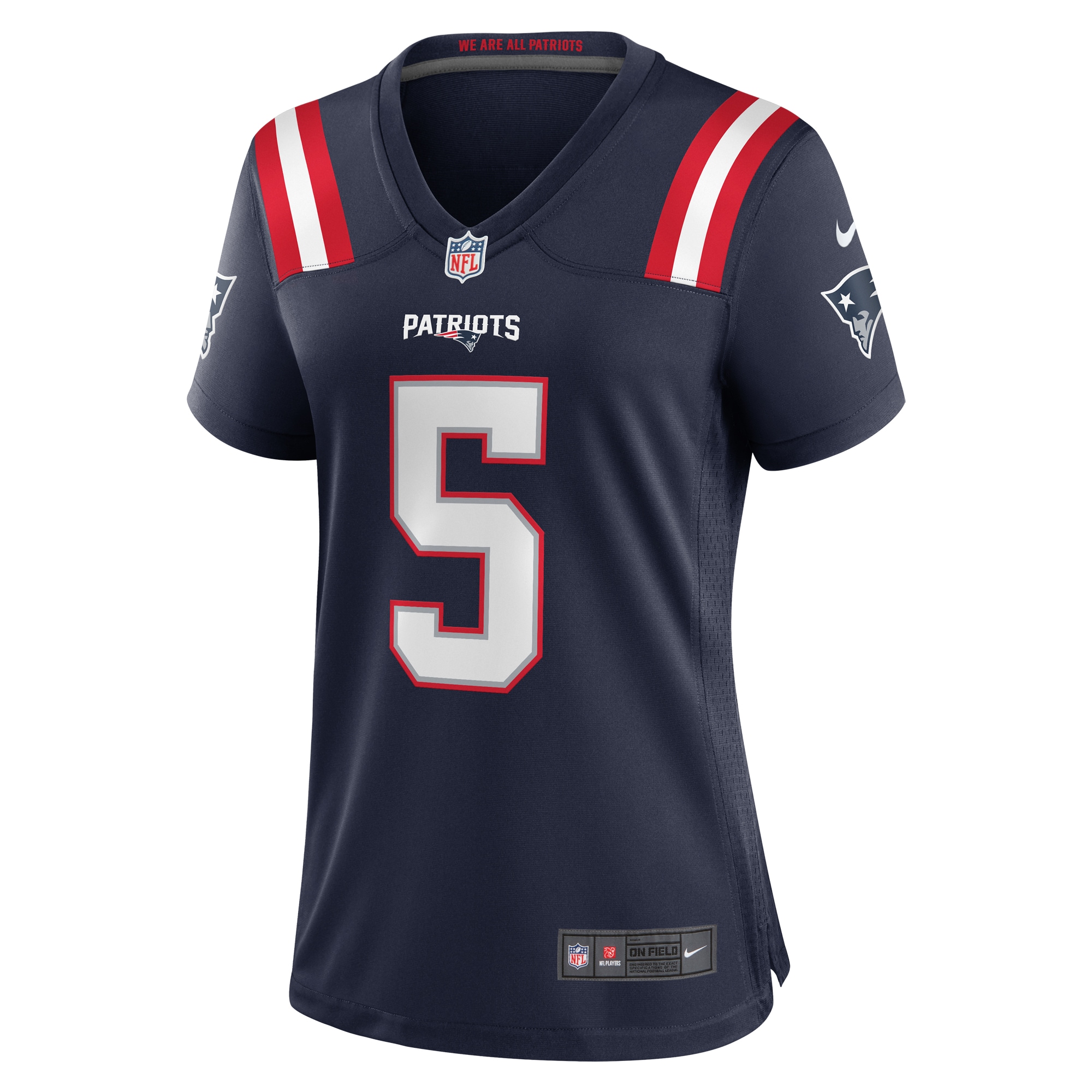 Jabrill Peppers New England Patriots Nike Women's Game Player Jersey - Navy - vstockx