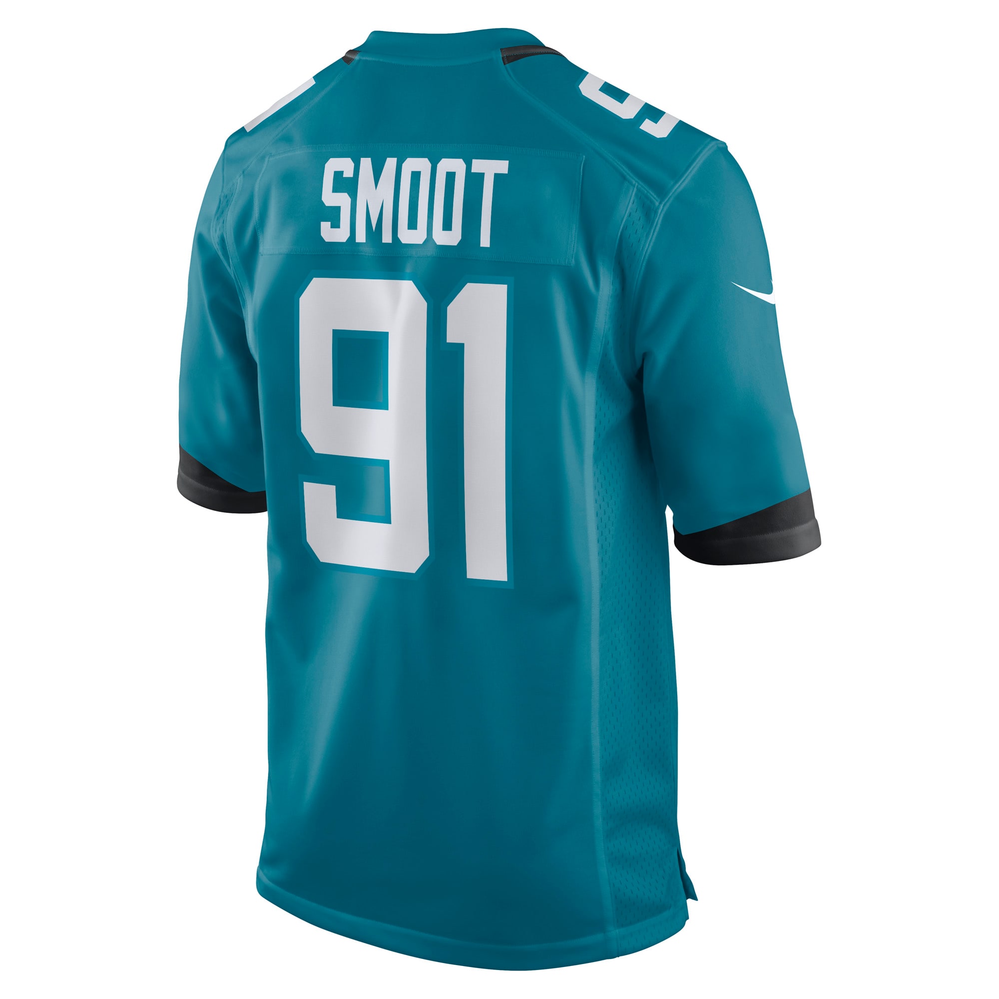 Dawuane Smoot Jacksonville Jaguars Nike Game Jersey - Teal - vstockx