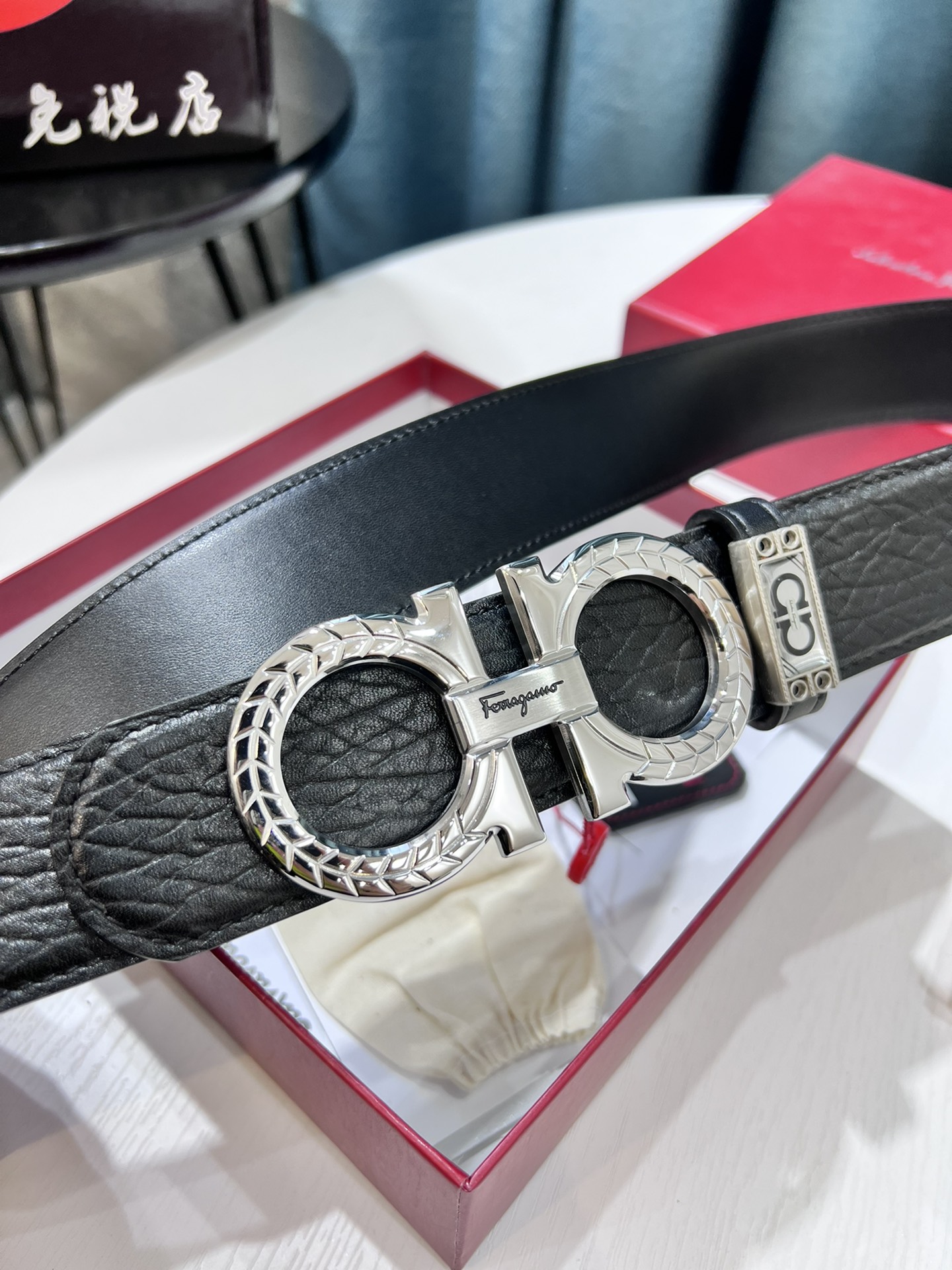 Streetwear Belt Ferragamo 319617 size:3.5cm - vstockx