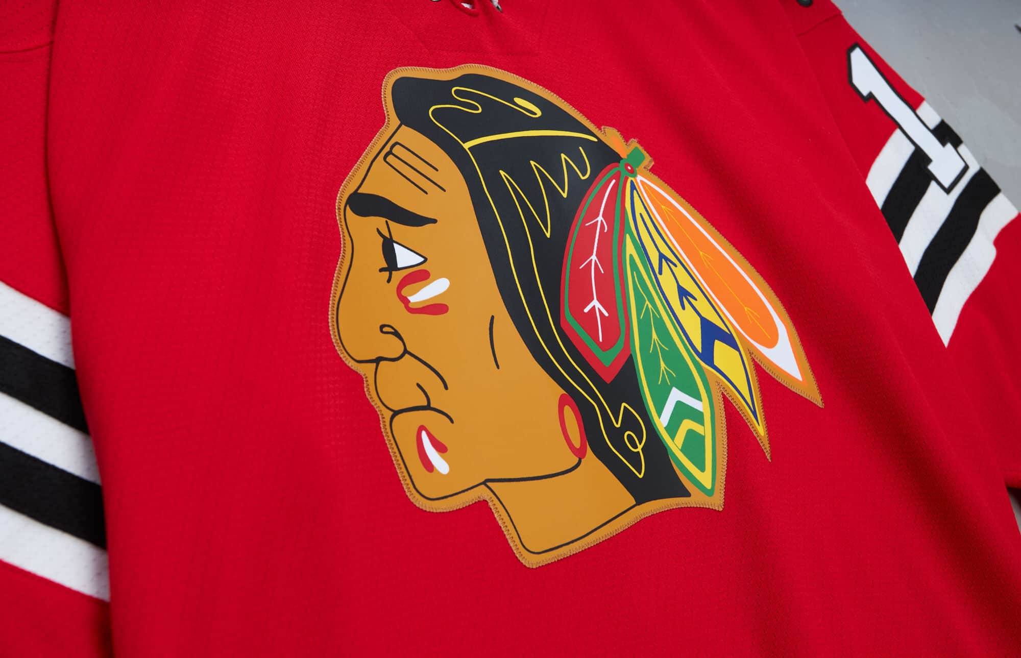 Blue Line Bobby Hull Chicago Blackhawks 1960 Jersey - vstockx