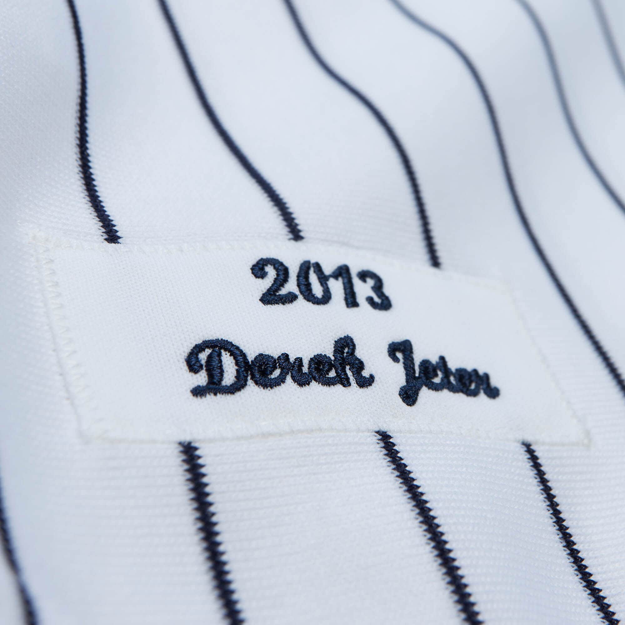 Authentic Derek Jeter New York Yankees Home 2013 Jersey - vstockx