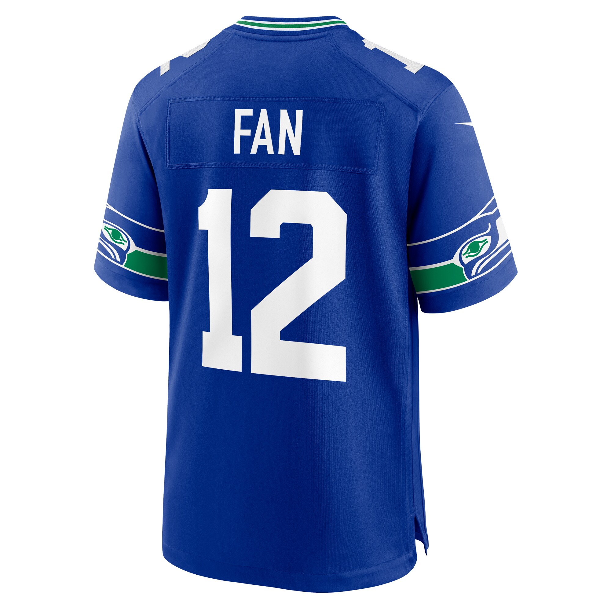 12s Seattle Seahawks Nike Throwback Player Game Jersey - Royal - vstockx