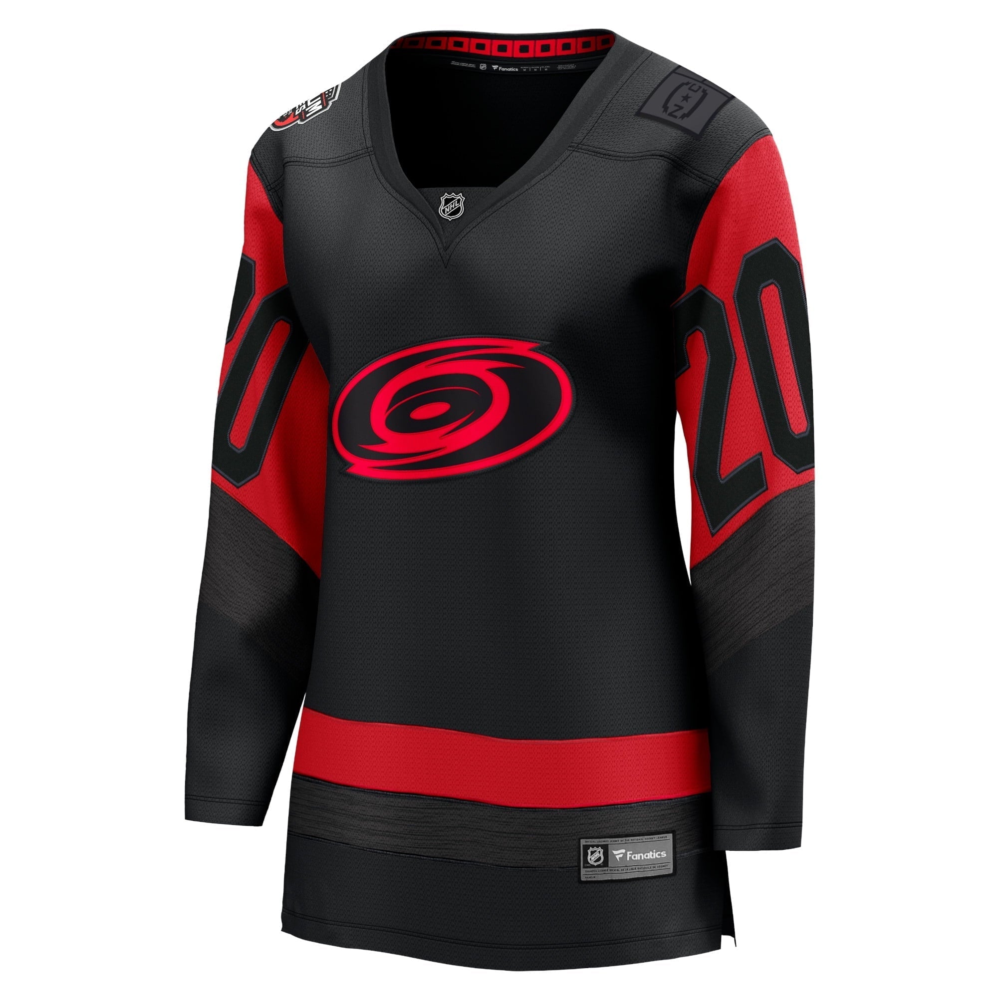 Women's Fanatics Branded Sebastian Aho Black Carolina Hurricanes 2023 NHL Stadium Series Breakaway Player Jersey - vstockx