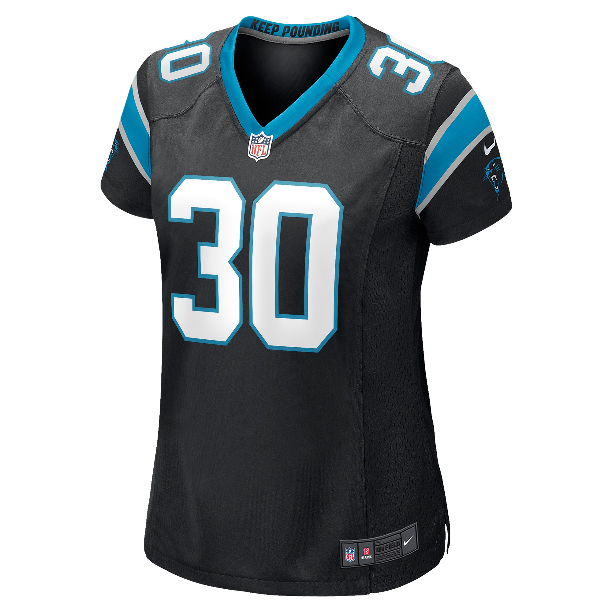 Chuba Hubbard Carolina Panthers Nike Women's Game Jersey - Black - vstockx
