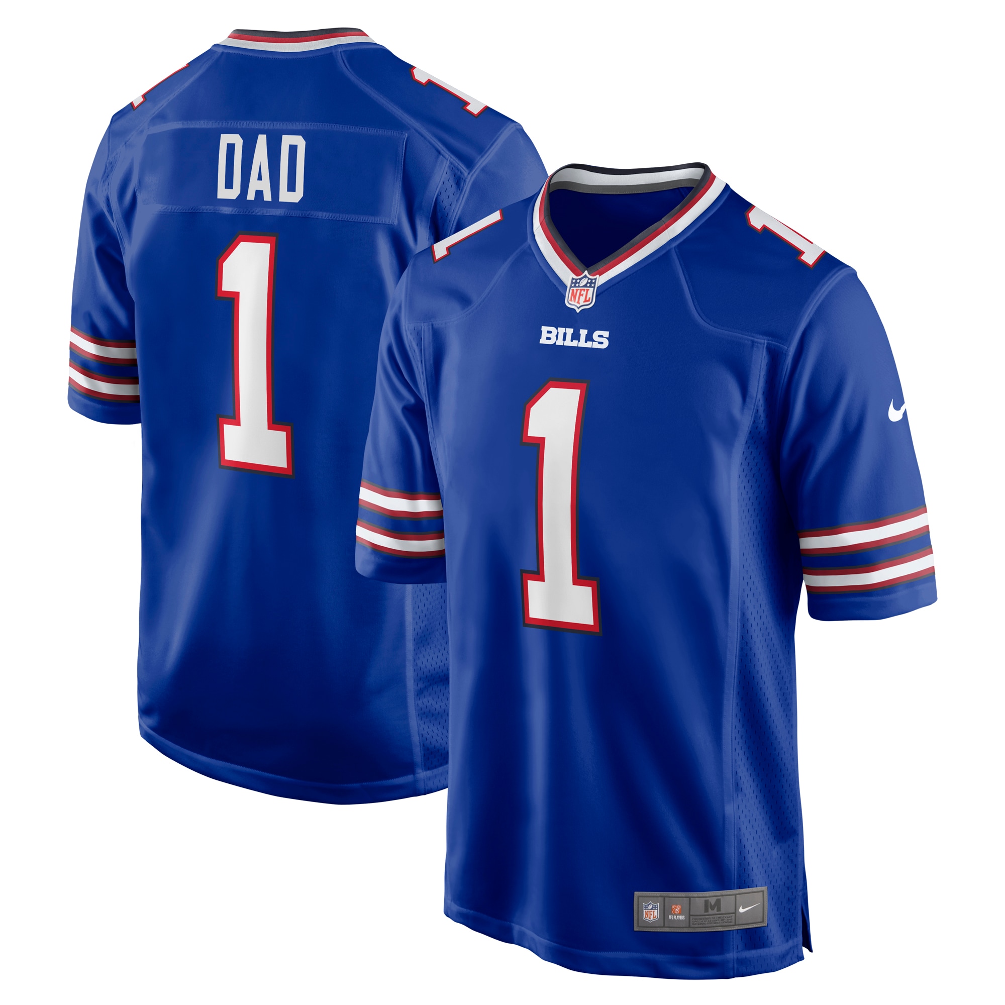 Number 1 Dad Buffalo Bills Nike Game Jersey - Royal - vstockx