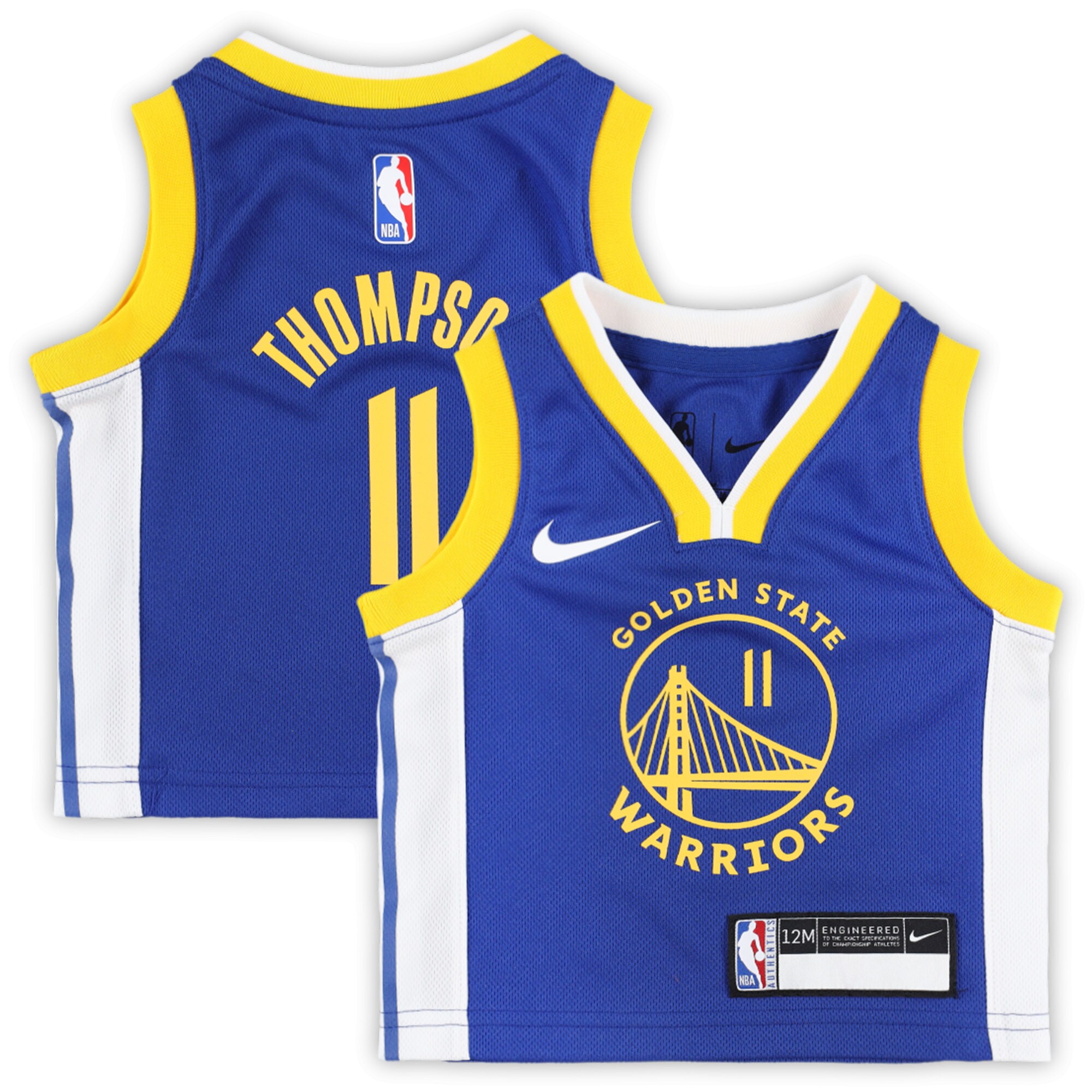Klay Thompson Golden State Warriors Nike Infant Swingman Player Jersey - Icon Edition - Royal - vstockx