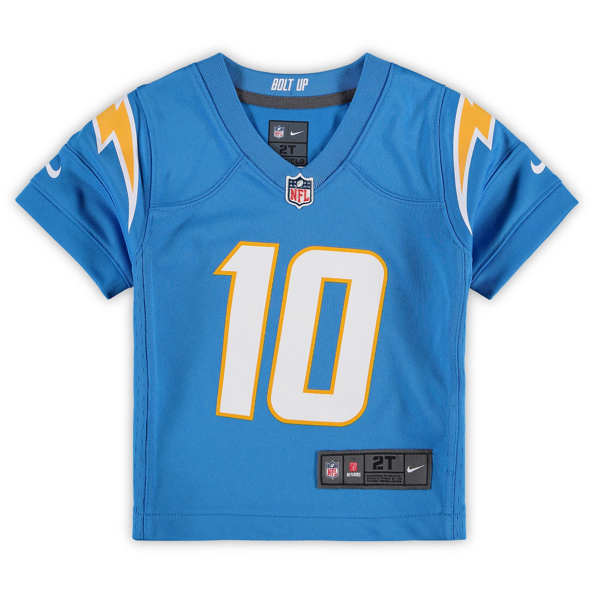 Justin Herbert Los Angeles Chargers Nike Toddler Game Jersey - Powder Blue - vstockx