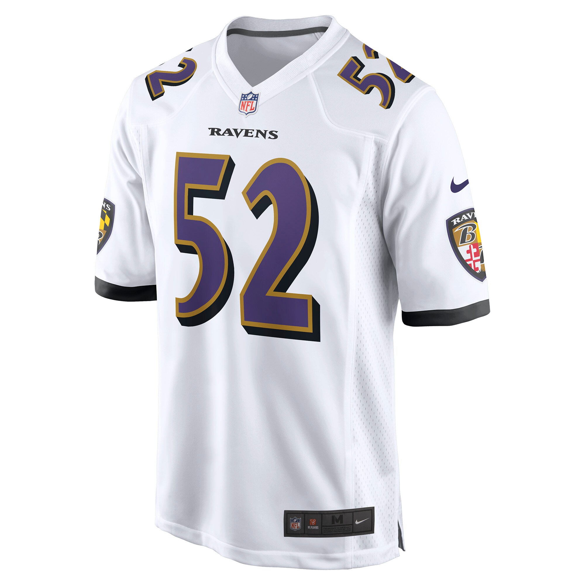 Ray Lewis Baltimore Ravens Nike Retired Player Game Jersey - White - vstockx