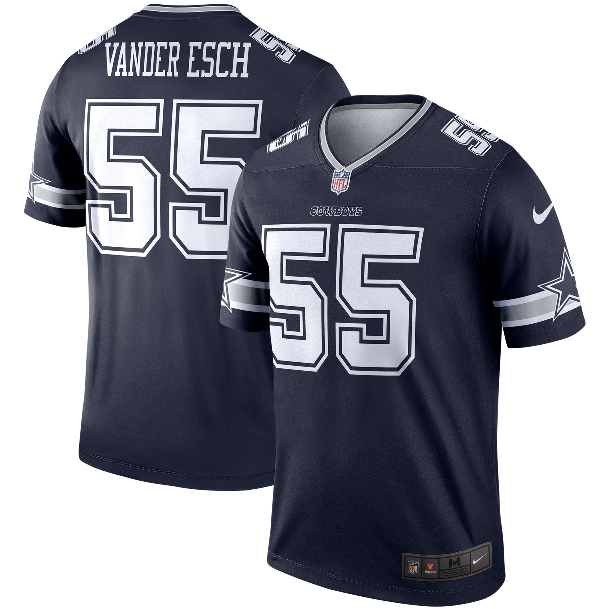 Leighton Vander Esch Dallas Cowboys Nike Legend Player Jersey - Navy - vstockx