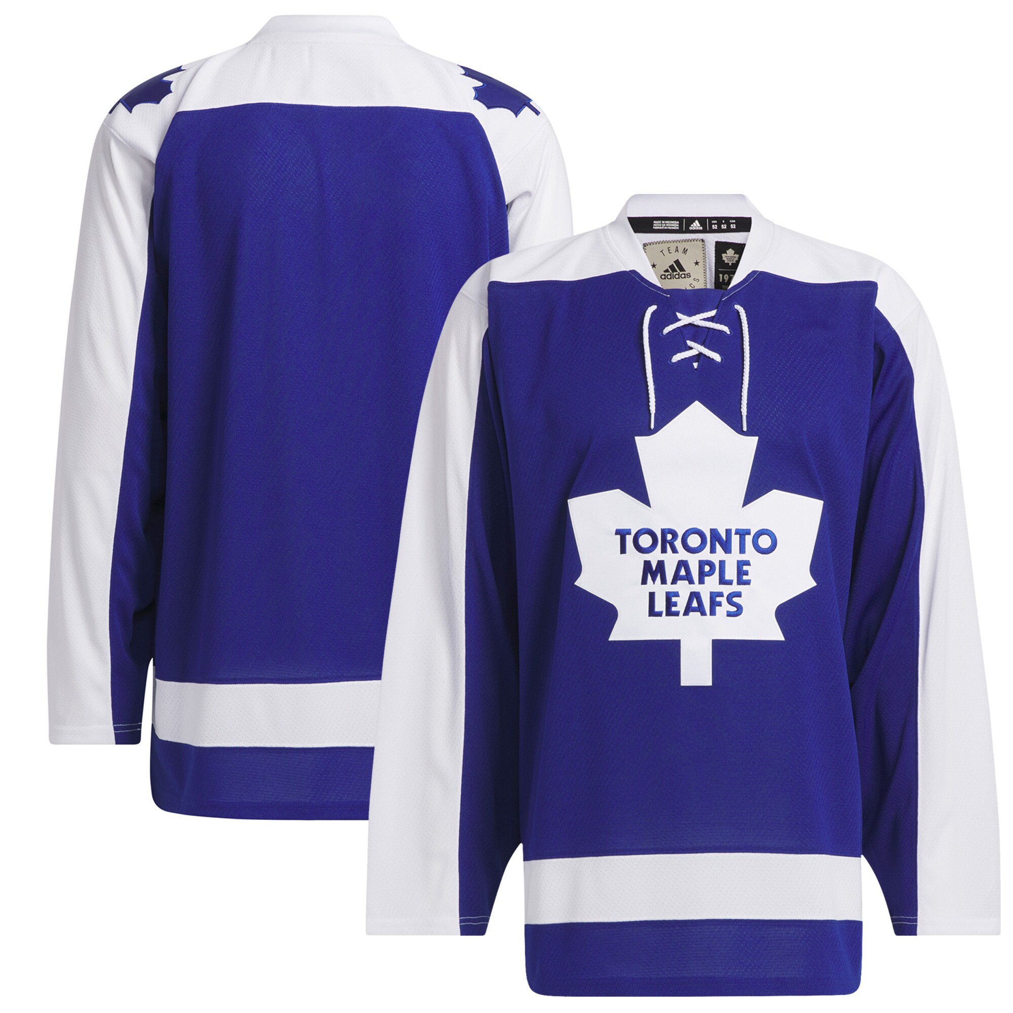 Toronto Maple Leafs adidas Team Classic Jersey - Blue - vstockx