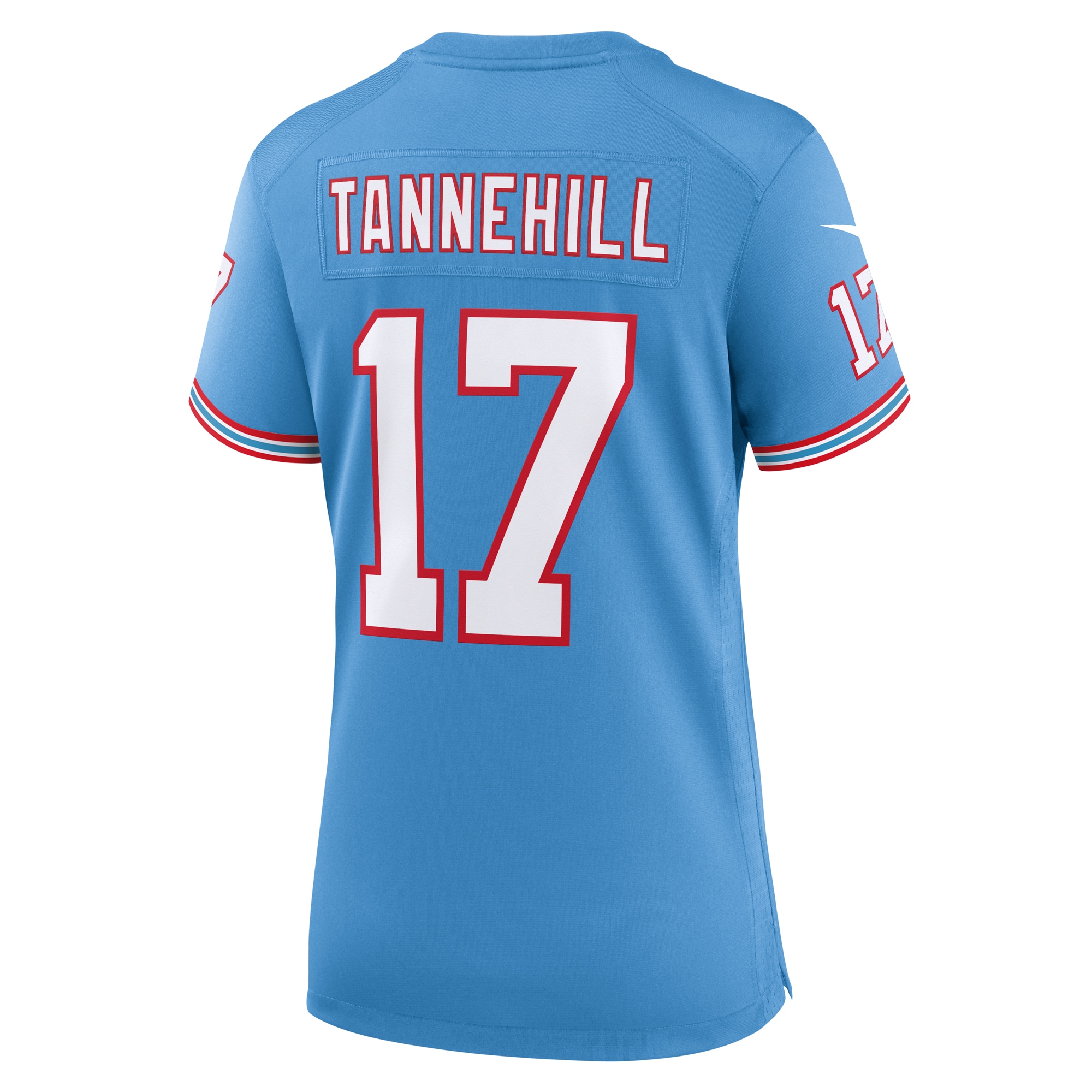 Ryan Tannehill Tennessee Titans Nike Women's Oilers Throwback Player Game Jersey - Light Blue - vstockx