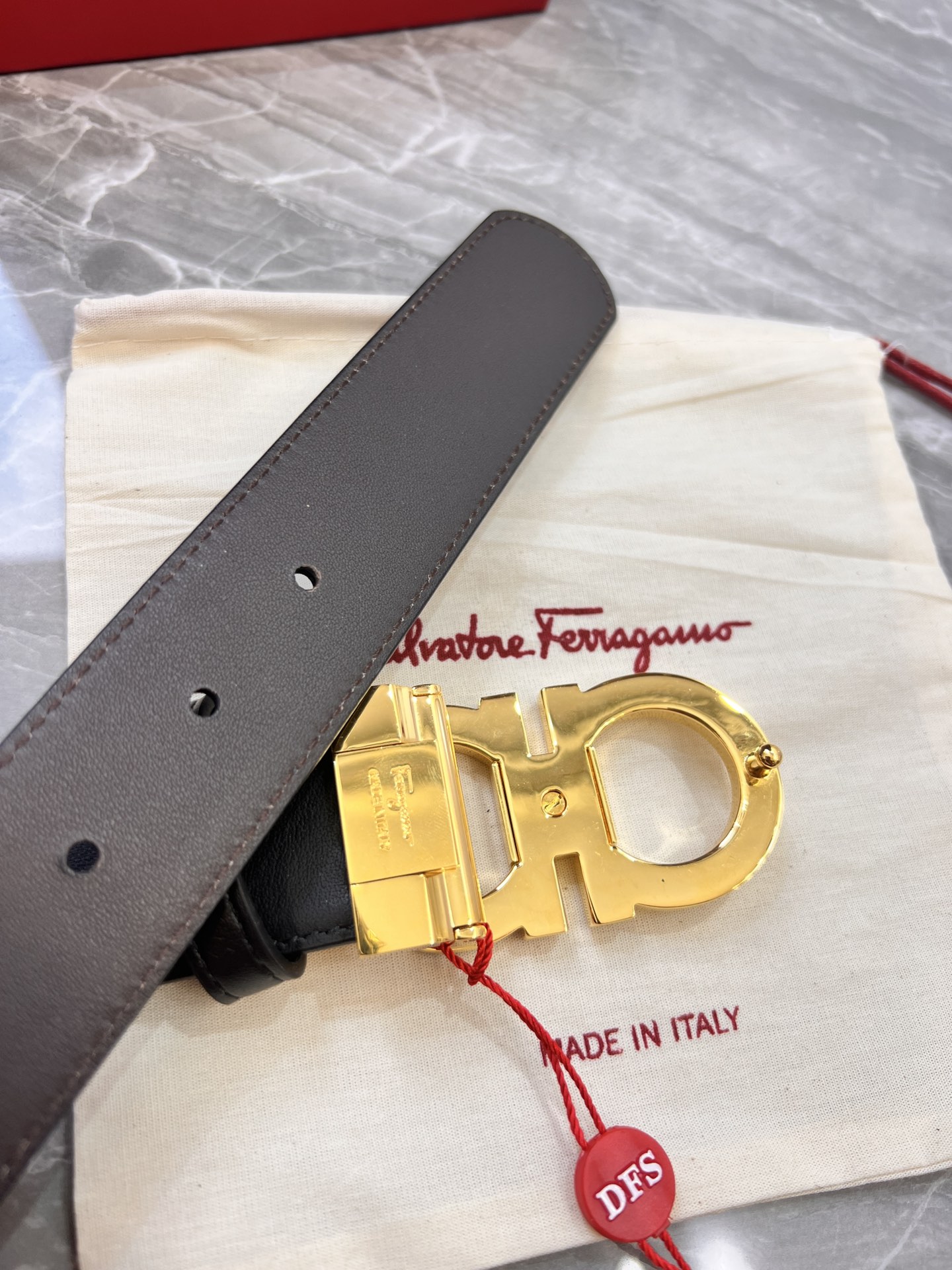 Streetwear Belt Ferragamo 319953 size:3.5cm - vstockx