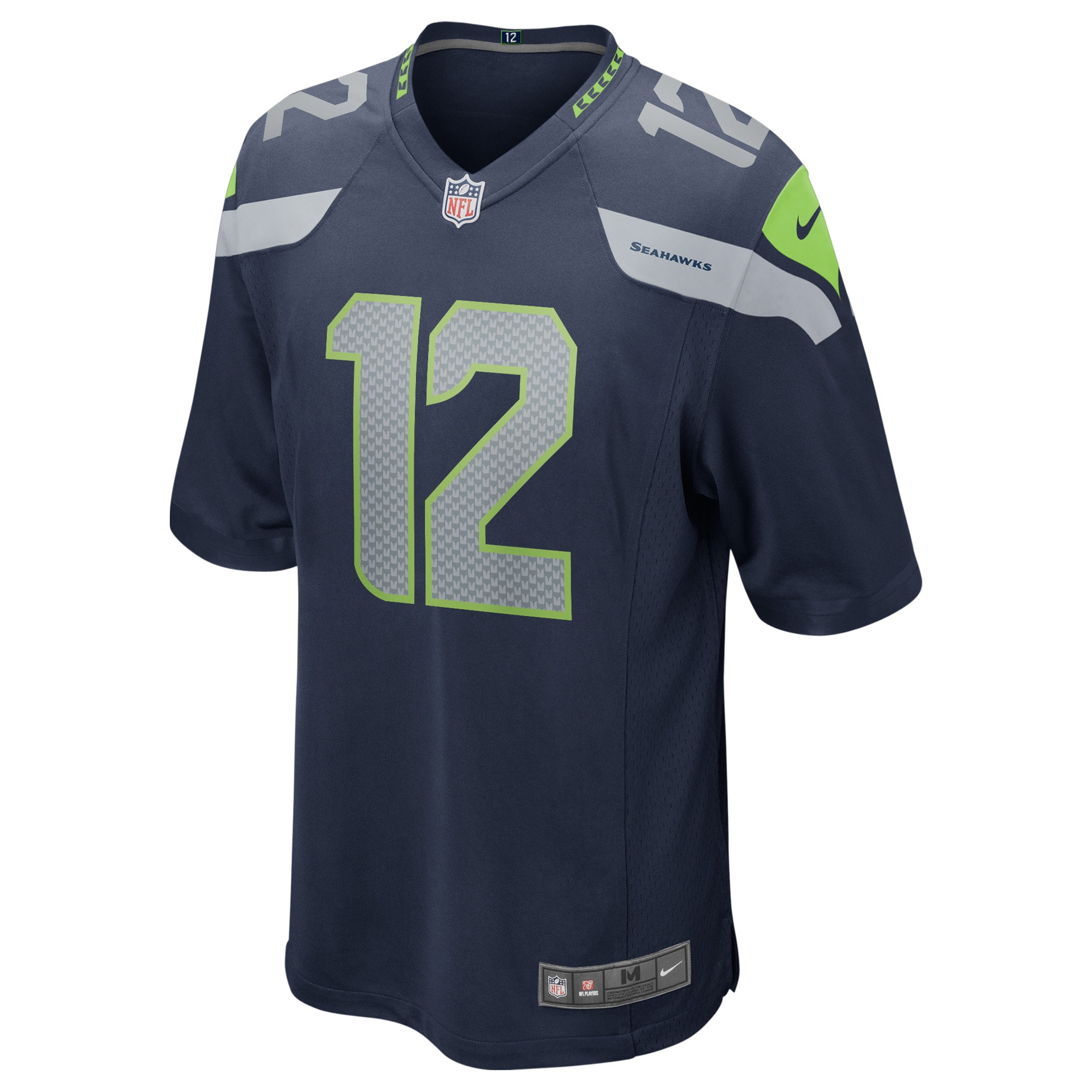 12s Seattle Seahawks Nike Game Jersey - College Navy - vstockx