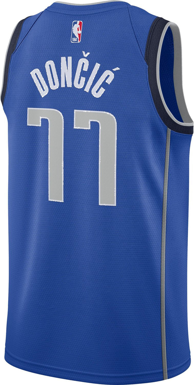 Nike Men's Dallas Mavericks Luka Doncic 77 Icon Edition Swingman Jersey - vstockx