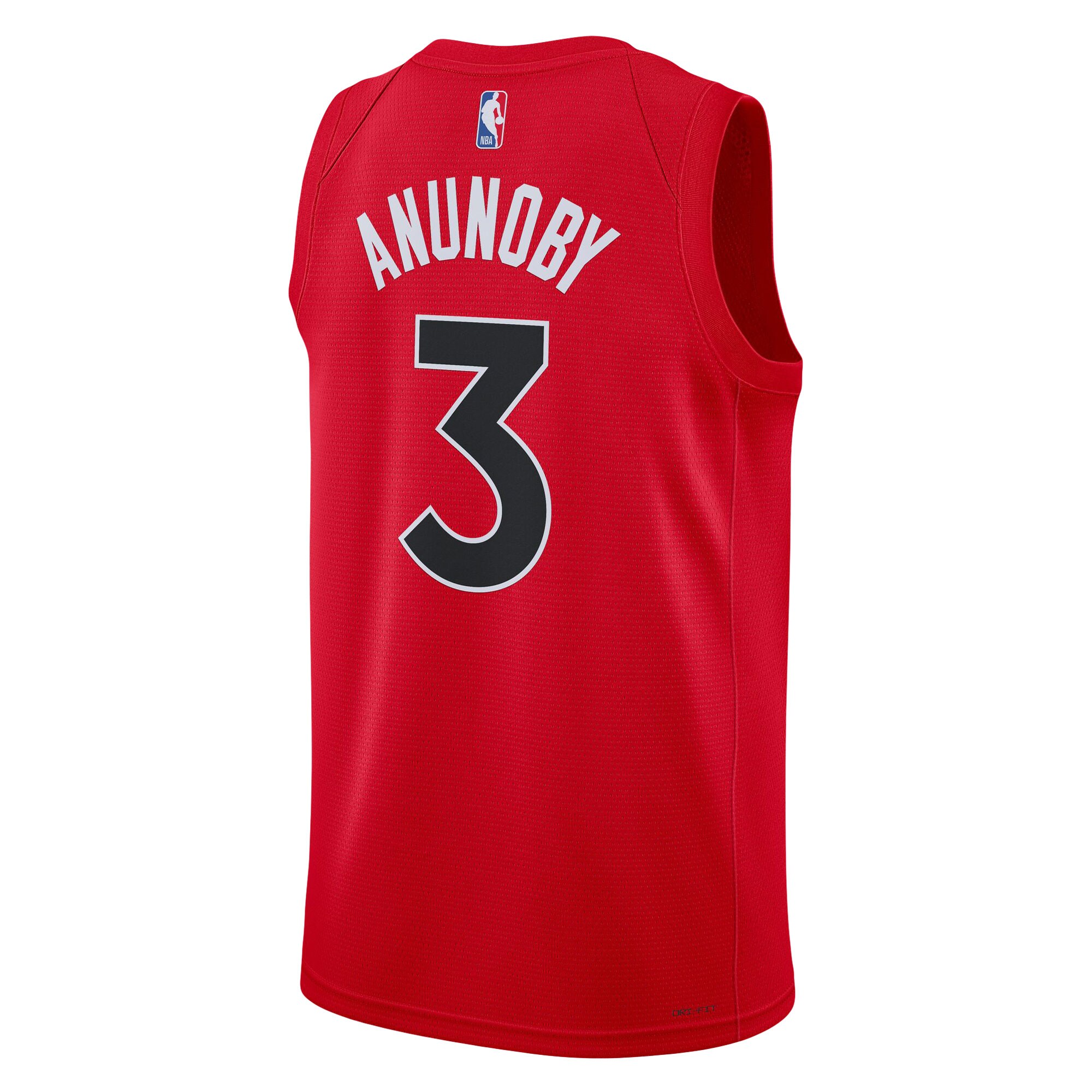 OG Anunoby Toronto Raptors Nike Unisex Swingman Jersey - Association Edition - Red - vstockx
