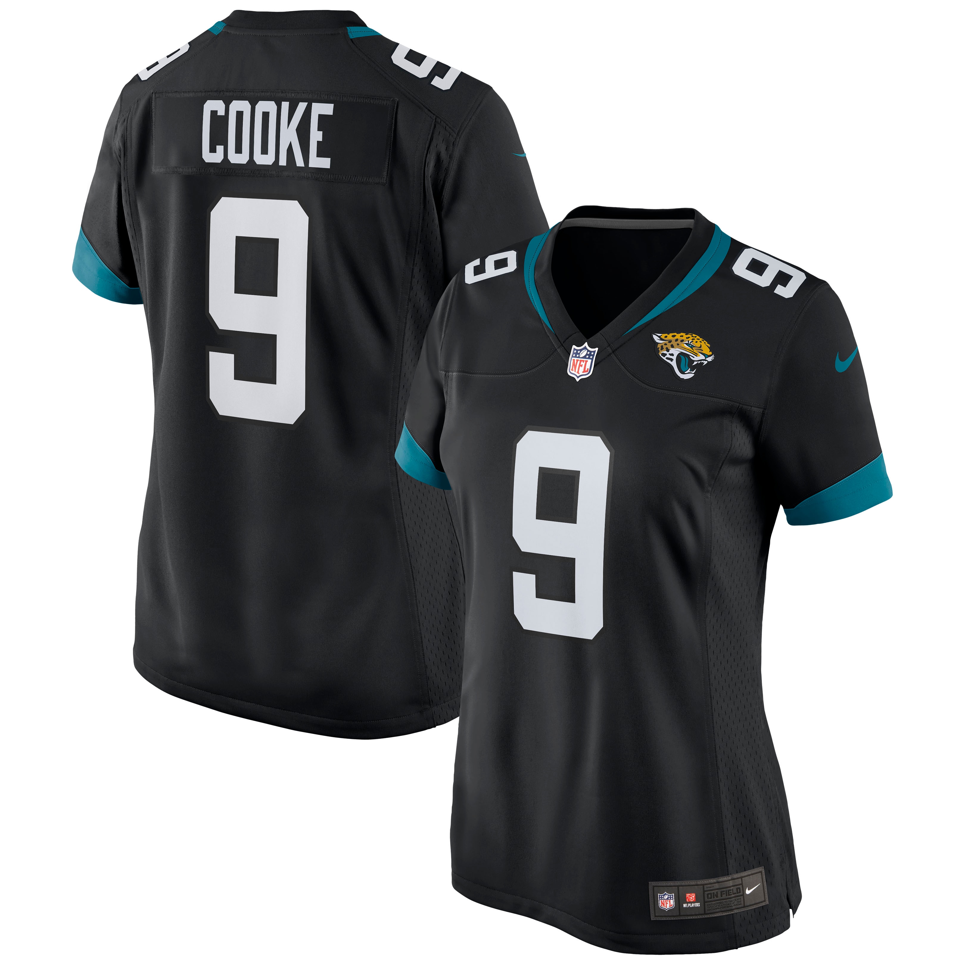 Logan Cooke Jacksonville Jaguars Nike Women's Game Jersey - Black - vstockx