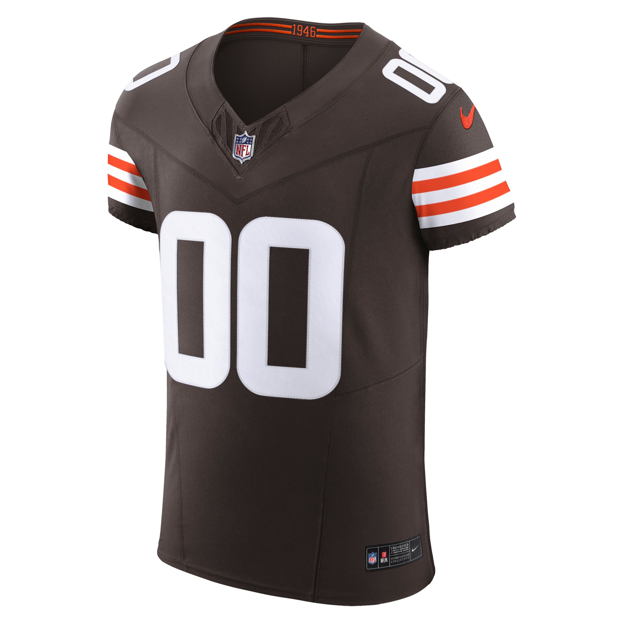 Cleveland Browns Nike Vapor F.U.S.E. Elite Custom Jersey - Brown - vstockx
