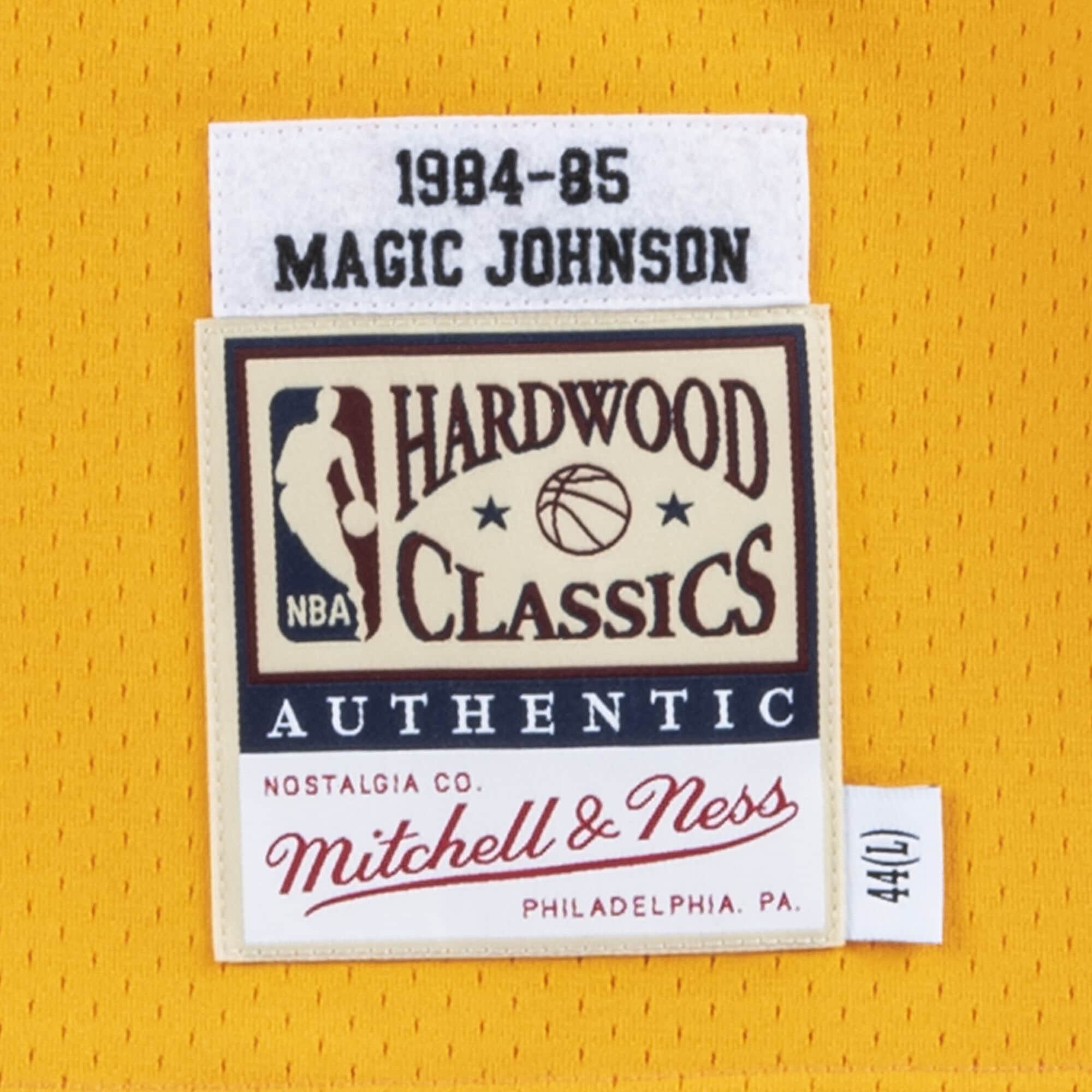 Authentic Jersey Los Angeles Lakers Home 1984-85 Magic Johnson - vstockx