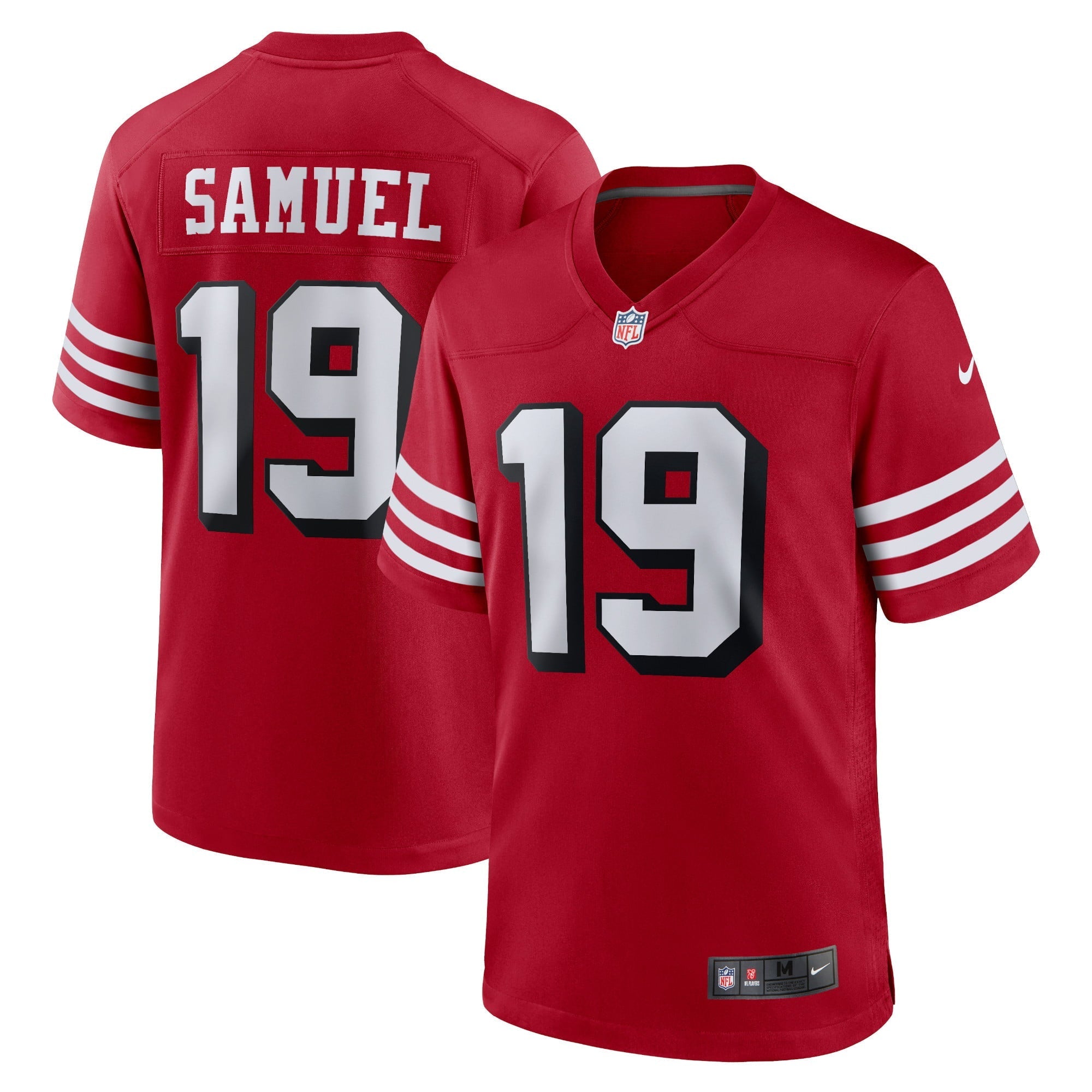 Men's Nike Deebo Samuel Scarlet San Francisco 49ers Alternate Player Game Jersey - vstockx