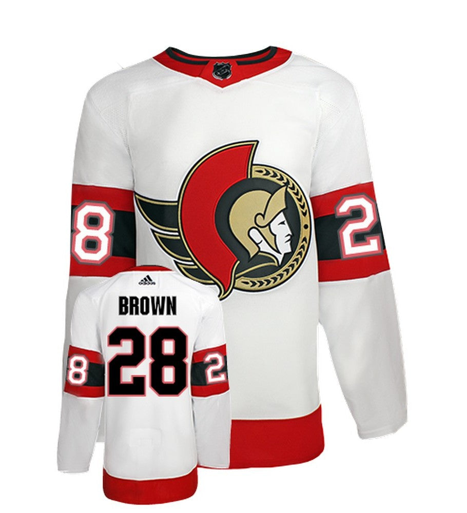 Connor Brown Ottawa Senators Adidas Primegreen Authentic NHL Hockey Jersey - vstockx
