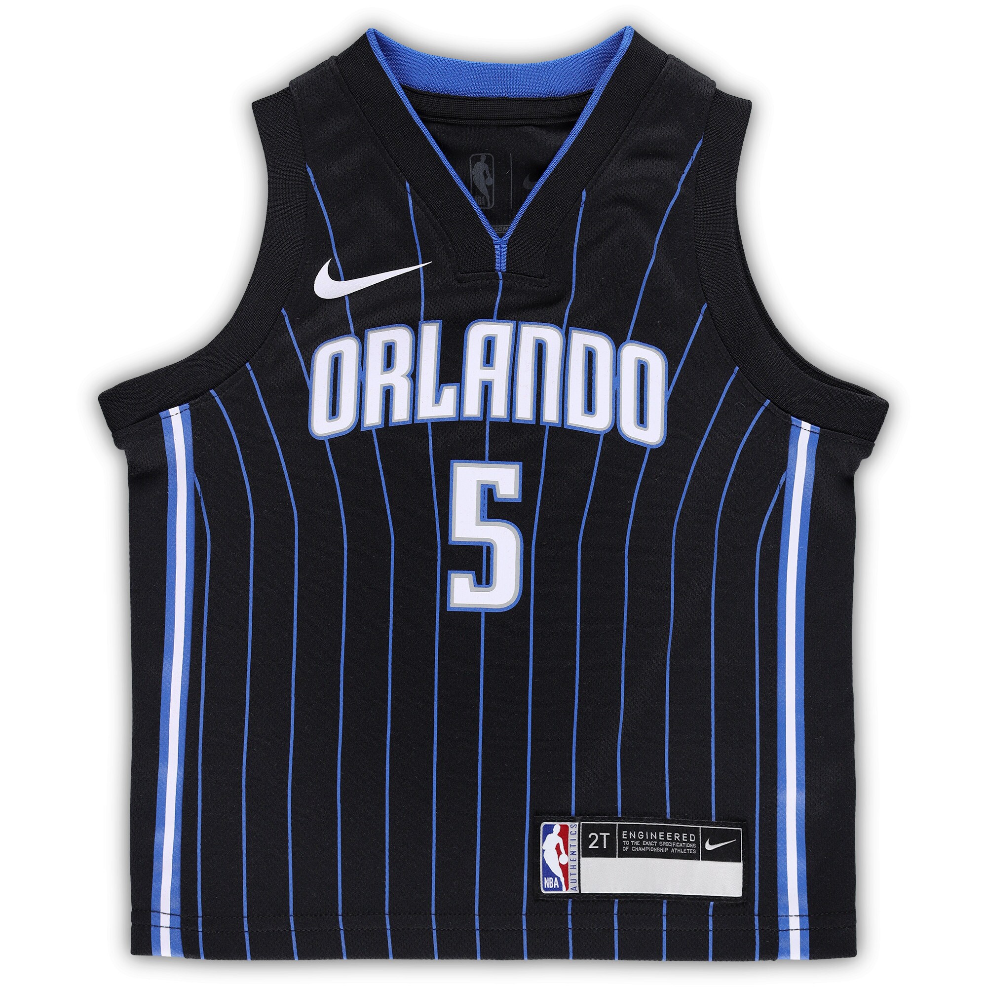 Paolo Banchero Orlando Magic Nike Toddler Swingman Player Jersey - Icon Edition - Black - vstockx