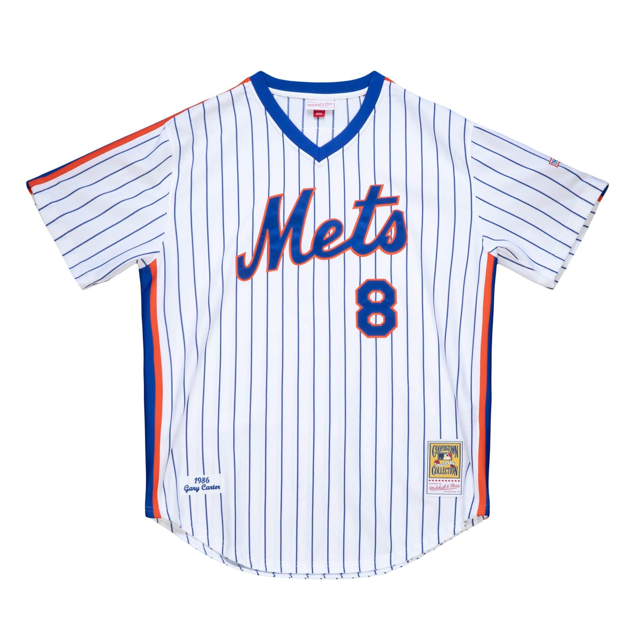 Authentic Gary Carter New York Mets Home 1986 Jersey - vstockx