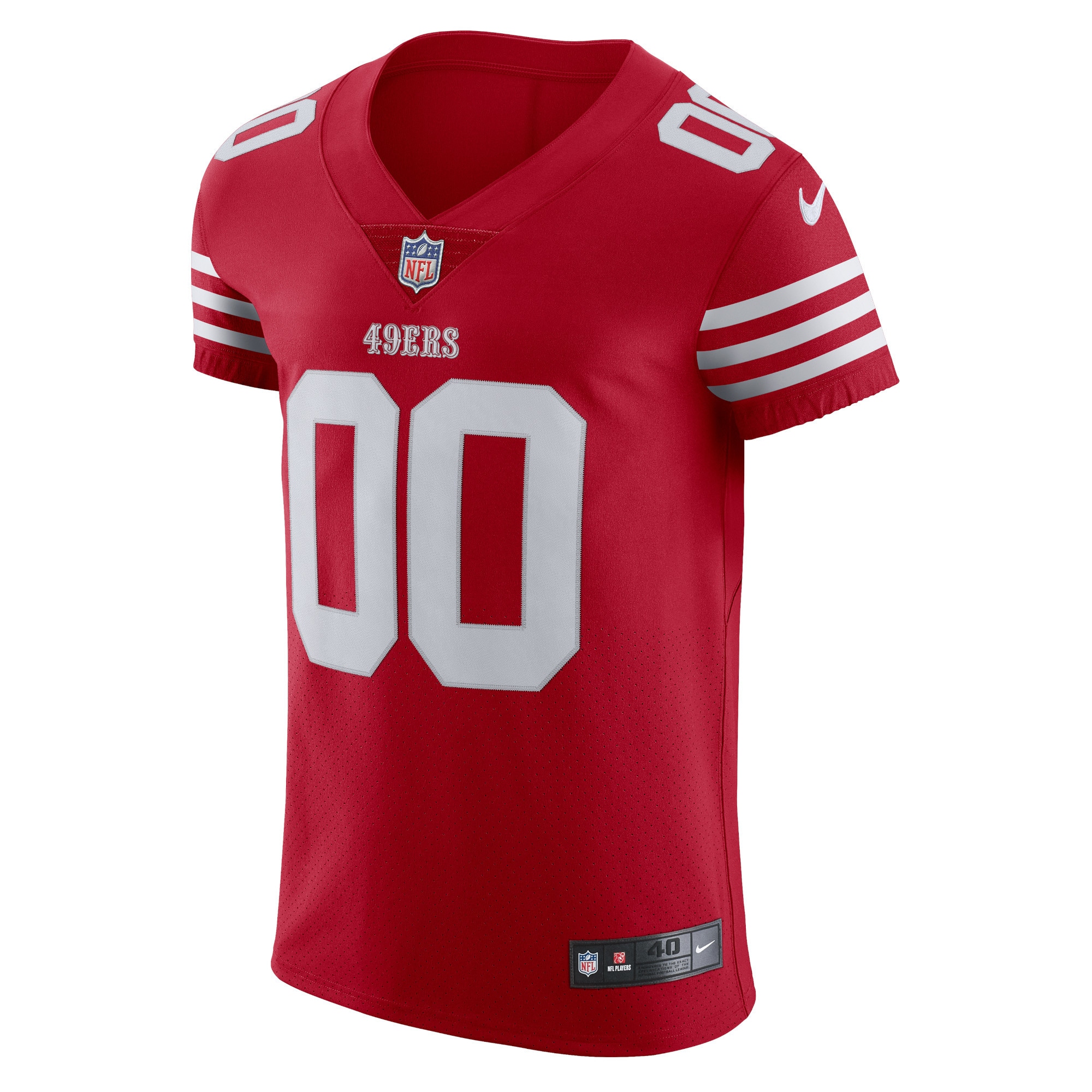San Francisco 49ers Nike Vapor Elite Custom Jersey - Scarlet - vstockx
