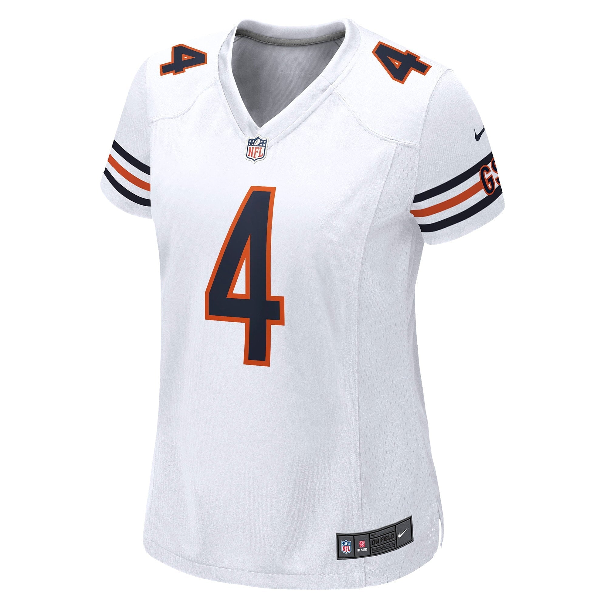 Women's Nike Eddie Jackson White Chicago Bears Game Jersey - vstockx