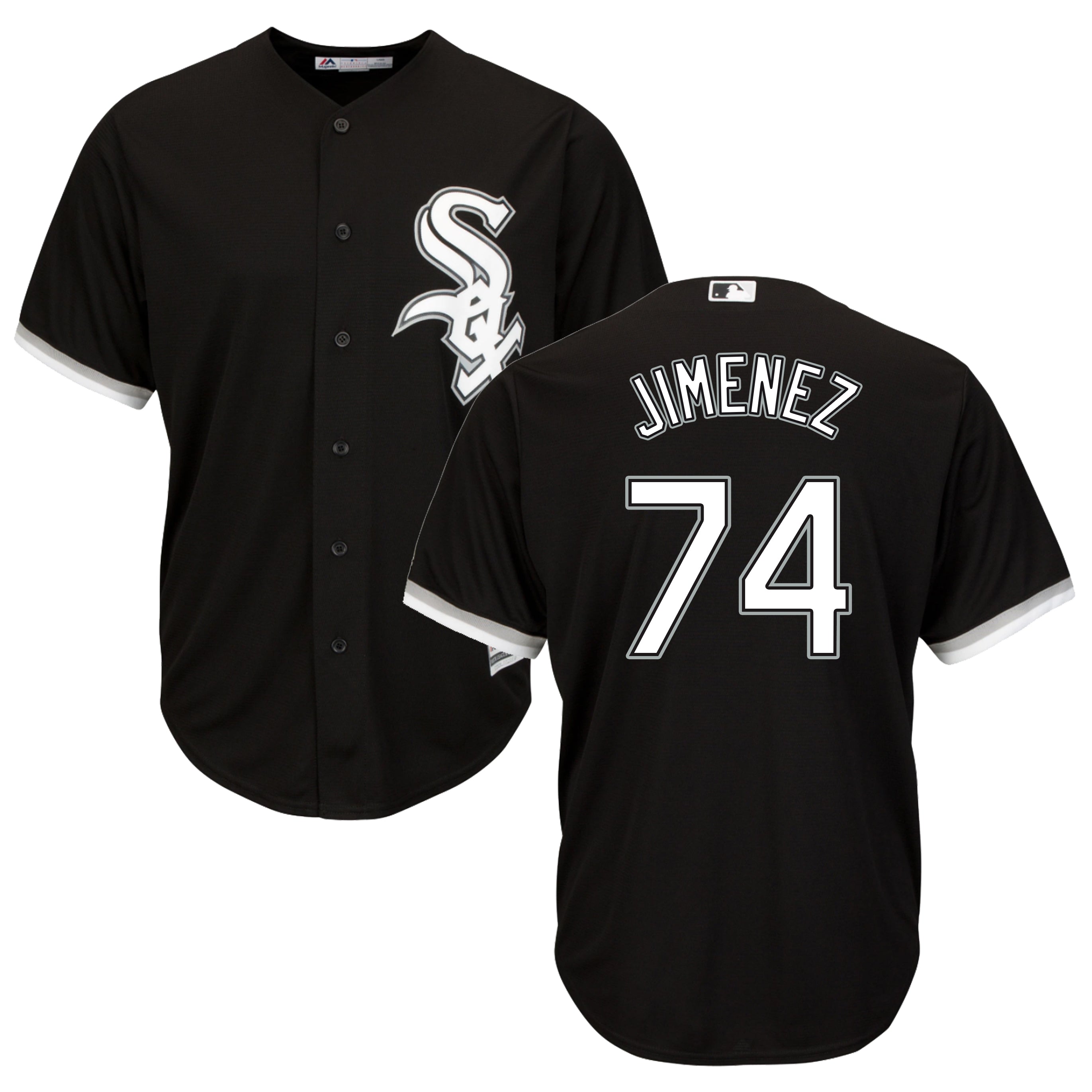 Eloy Jimenez Chicago White Sox Black Alternate Replica Men's Jersey - vstockx