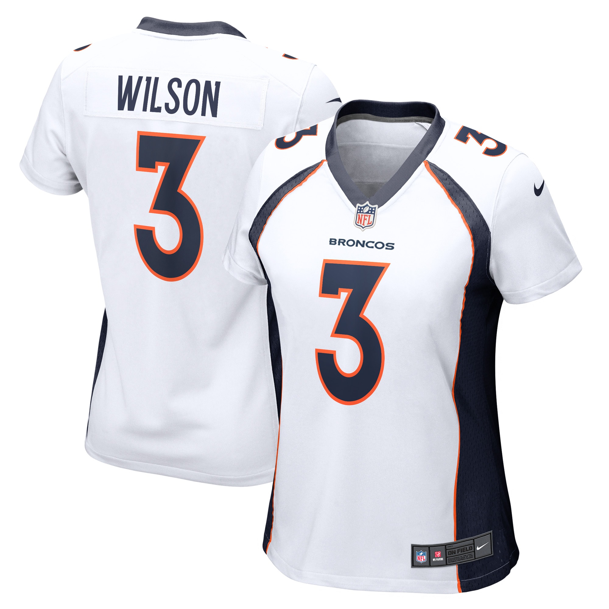 Russell Wilson Denver Broncos Nike Women's Player Jersey - White - vstockx